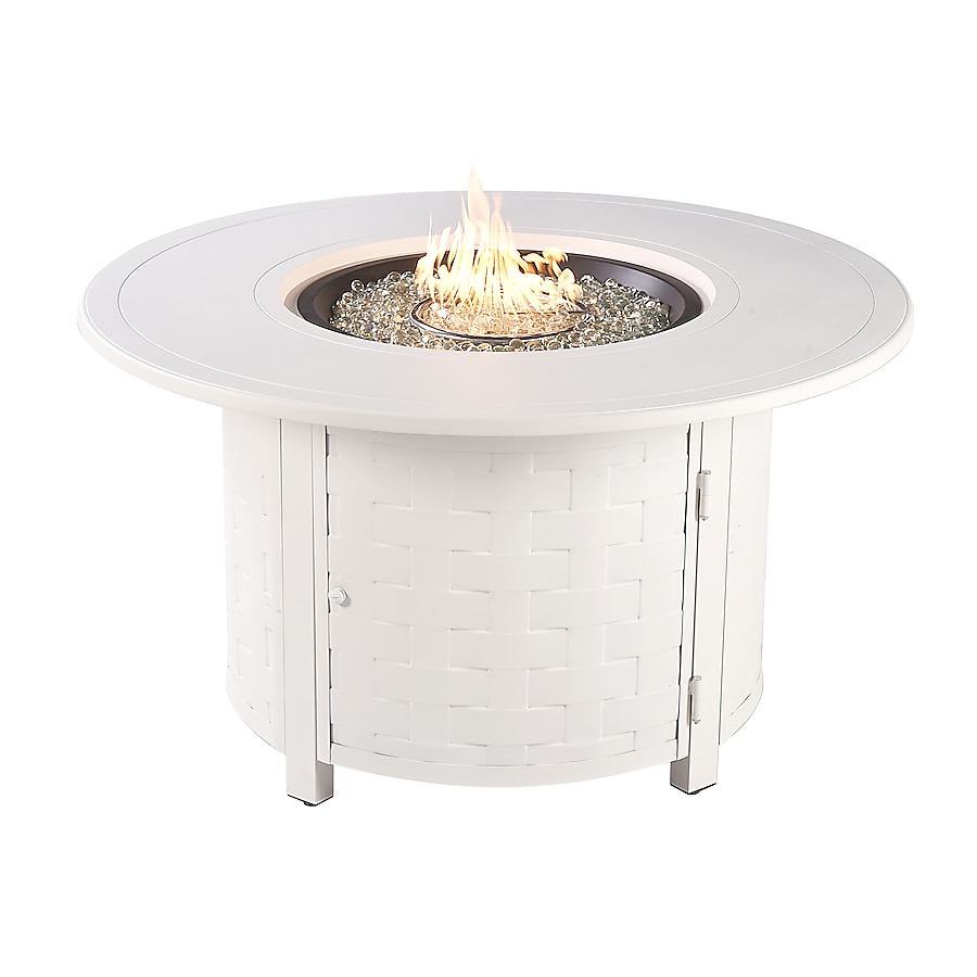 Oakland Living Rico 44 in. Round Propane Fire Pit Table Oakland Living Rico 44 in. Round Propane Fire Pit Table