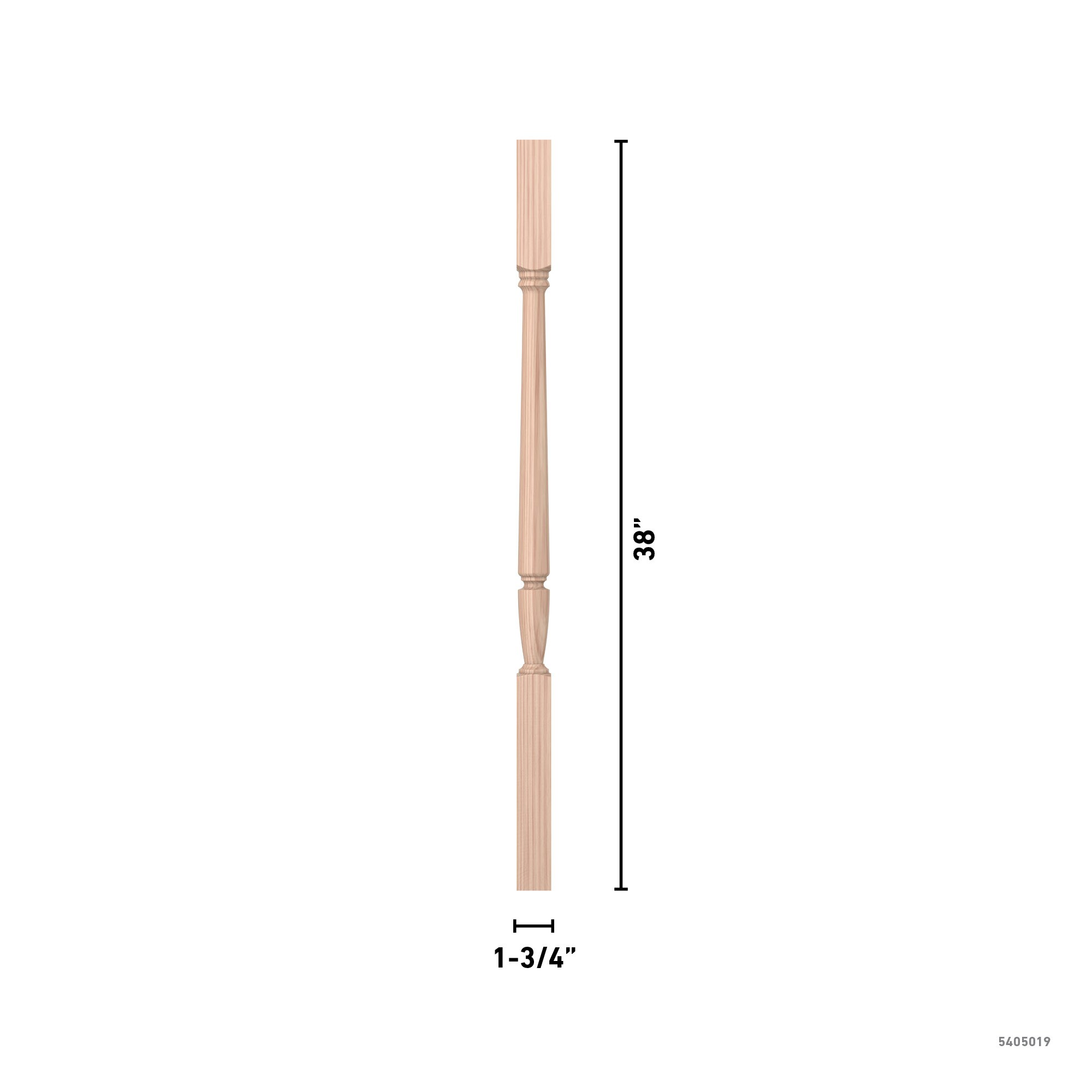 L.J. Smith Stair Systems LJP-2005-B 38 Interior-Stairpart-Balusters - View #4