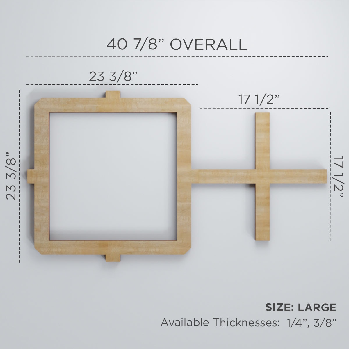 Ekena Millwork WALW24X24X0250CARBI Wall-Panels - View #3