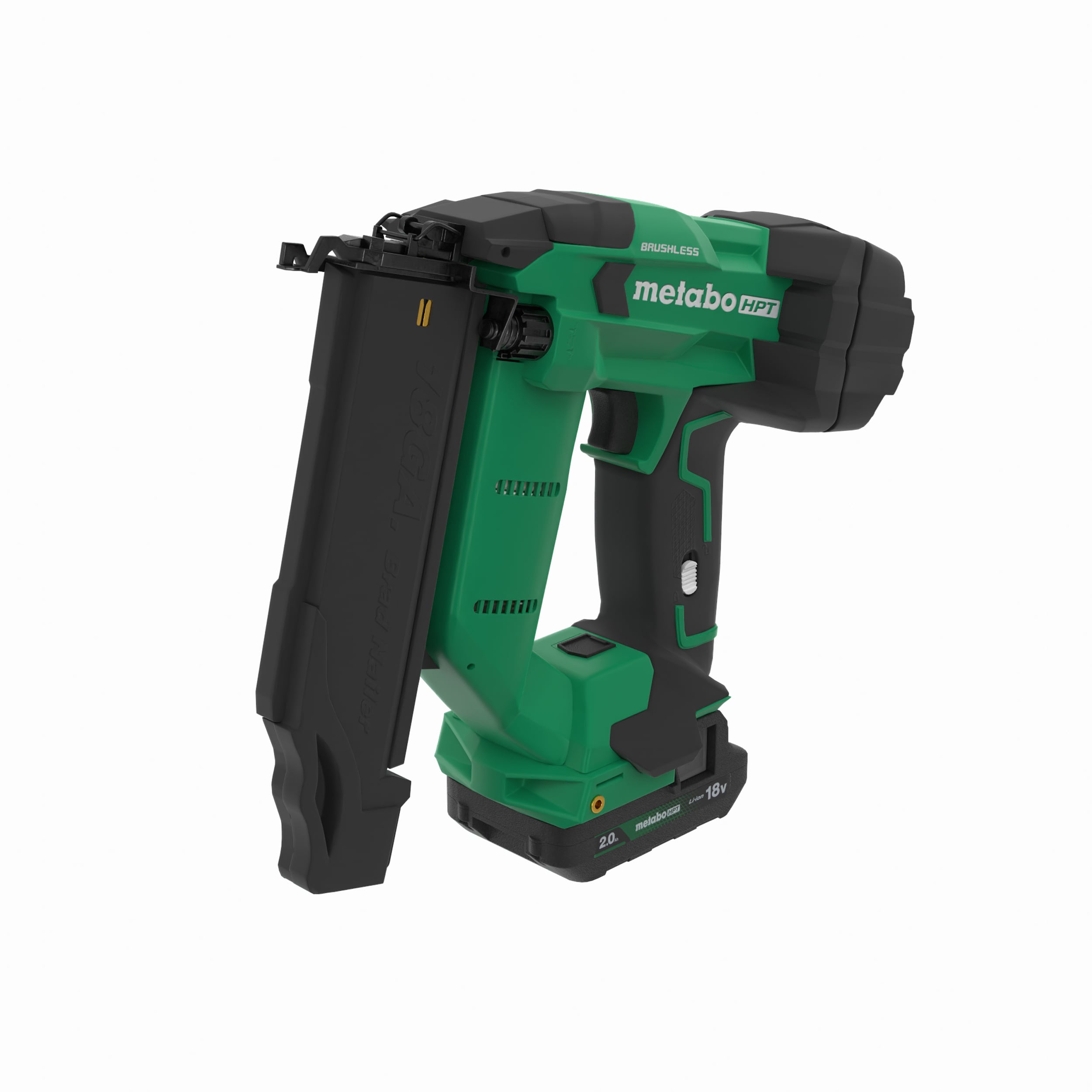 Metabo HPT MultiVolt 2-in 18-Gauge Cordless Brad Nailer (Battery ...