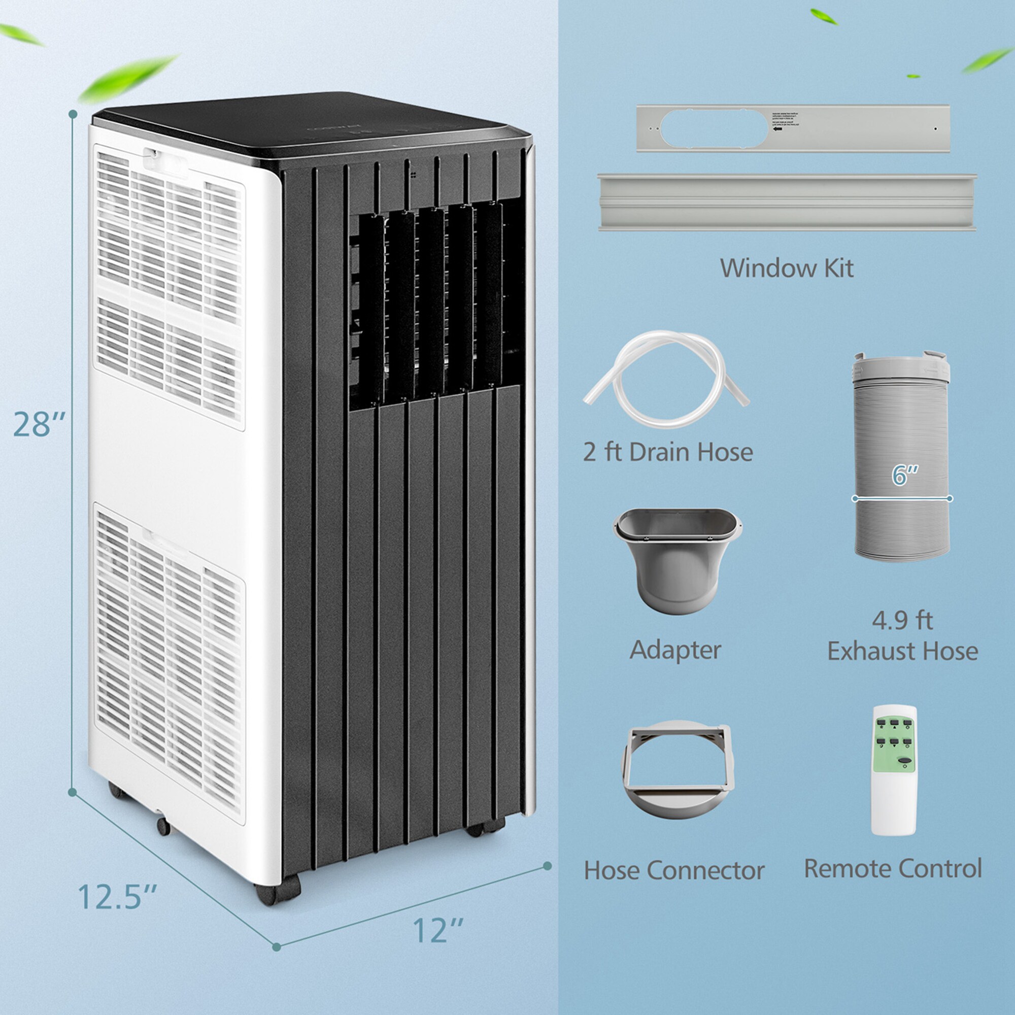 Costway LWS00235 Portable-Air-Conditioners - View #2