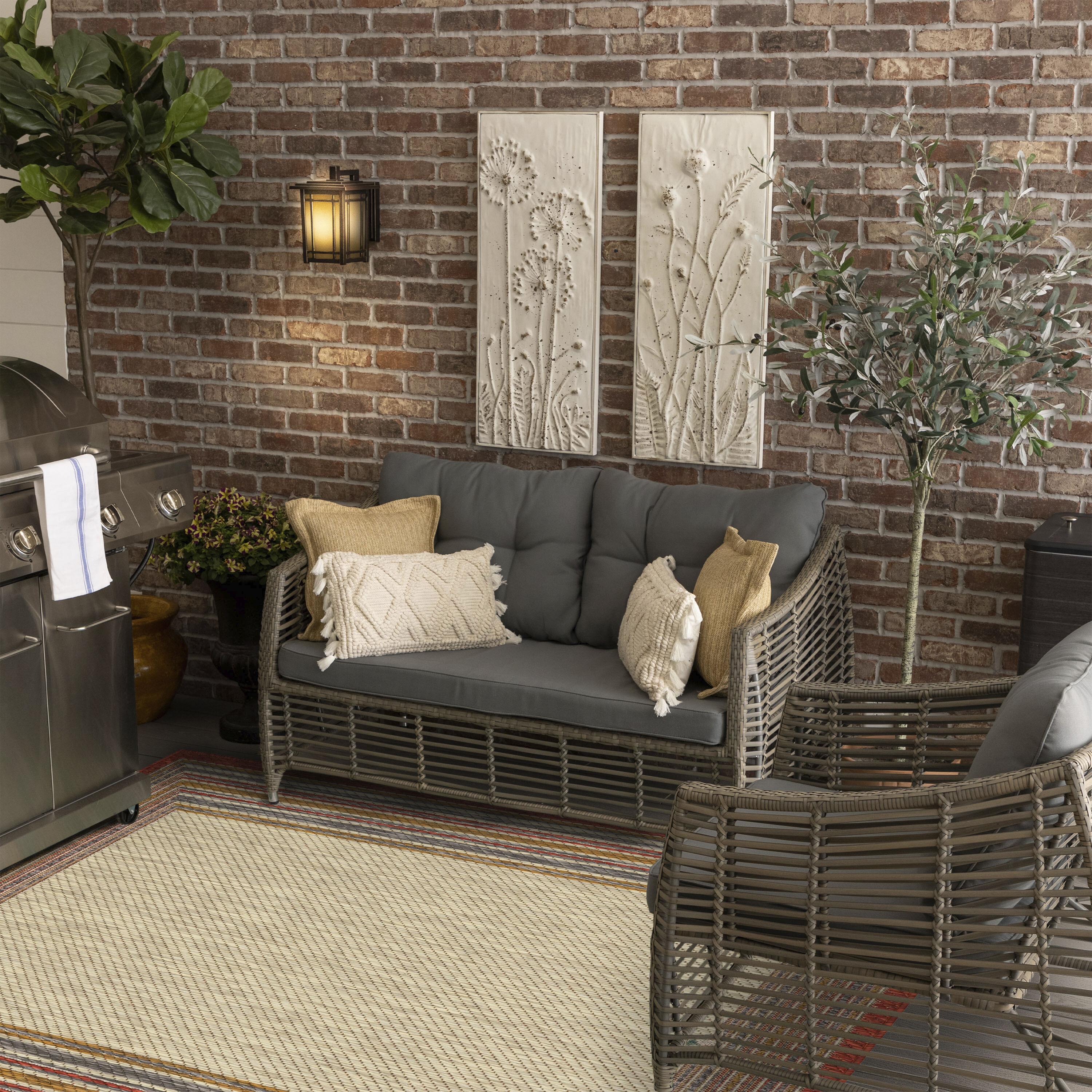 allen + roth with STAINMASTER 92319 1444 096120 rugs - View #22