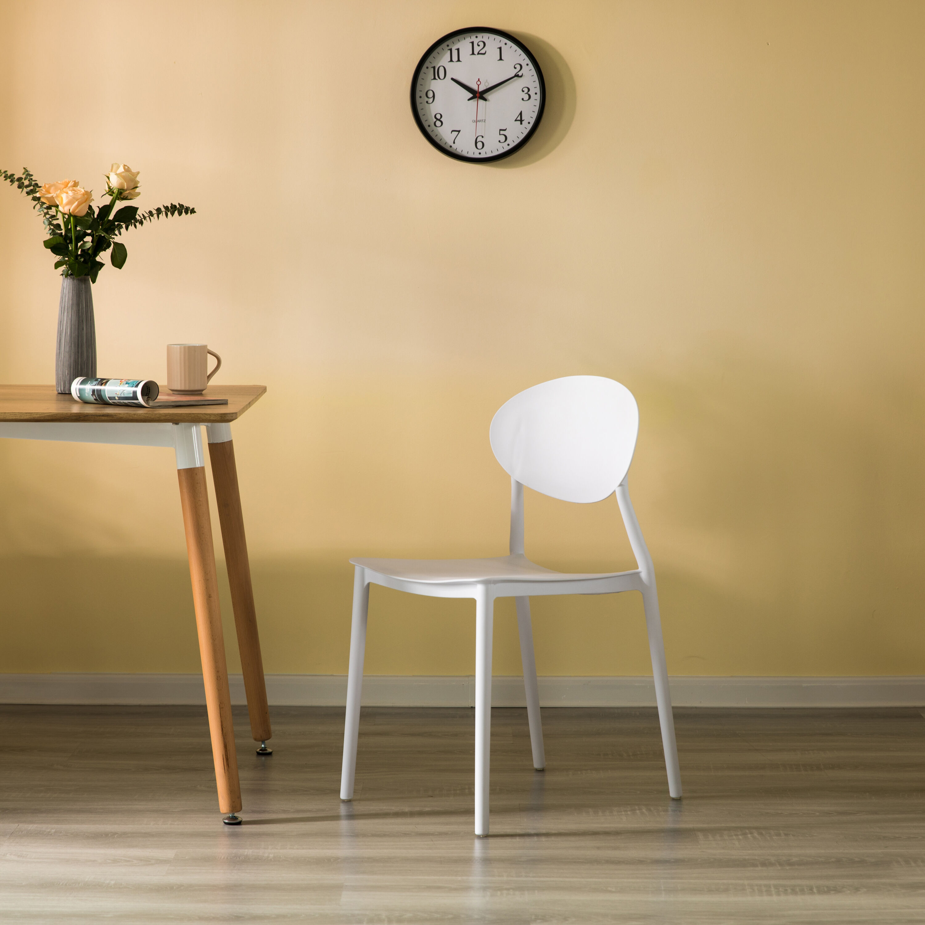 FABULAXE QI004226.WT Dining-Chairs - View #6