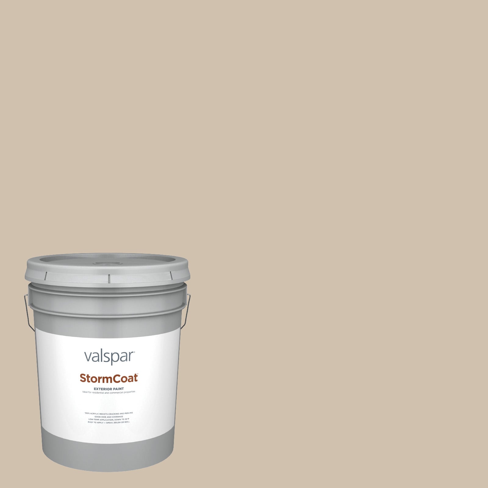 Valspar 3003-10B-148692 Storm Coat Semi-gloss Hopsack 3003-10B Latex Exterior ( 5-gallon )