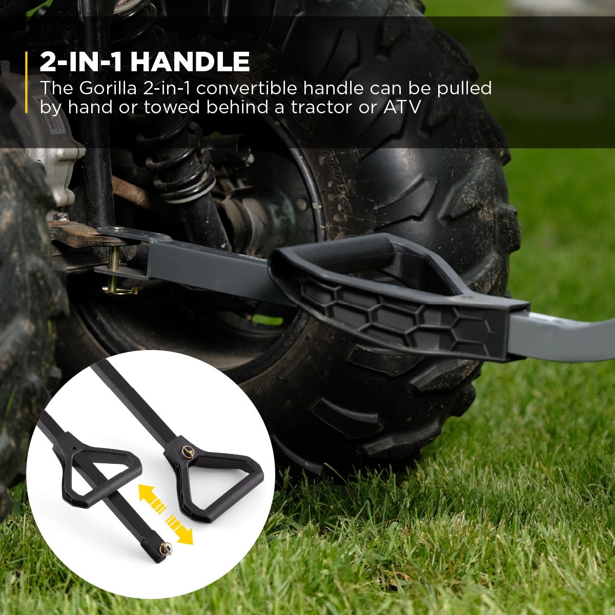 Gorilla Carts GCG-12 Yard-Carts - View #8