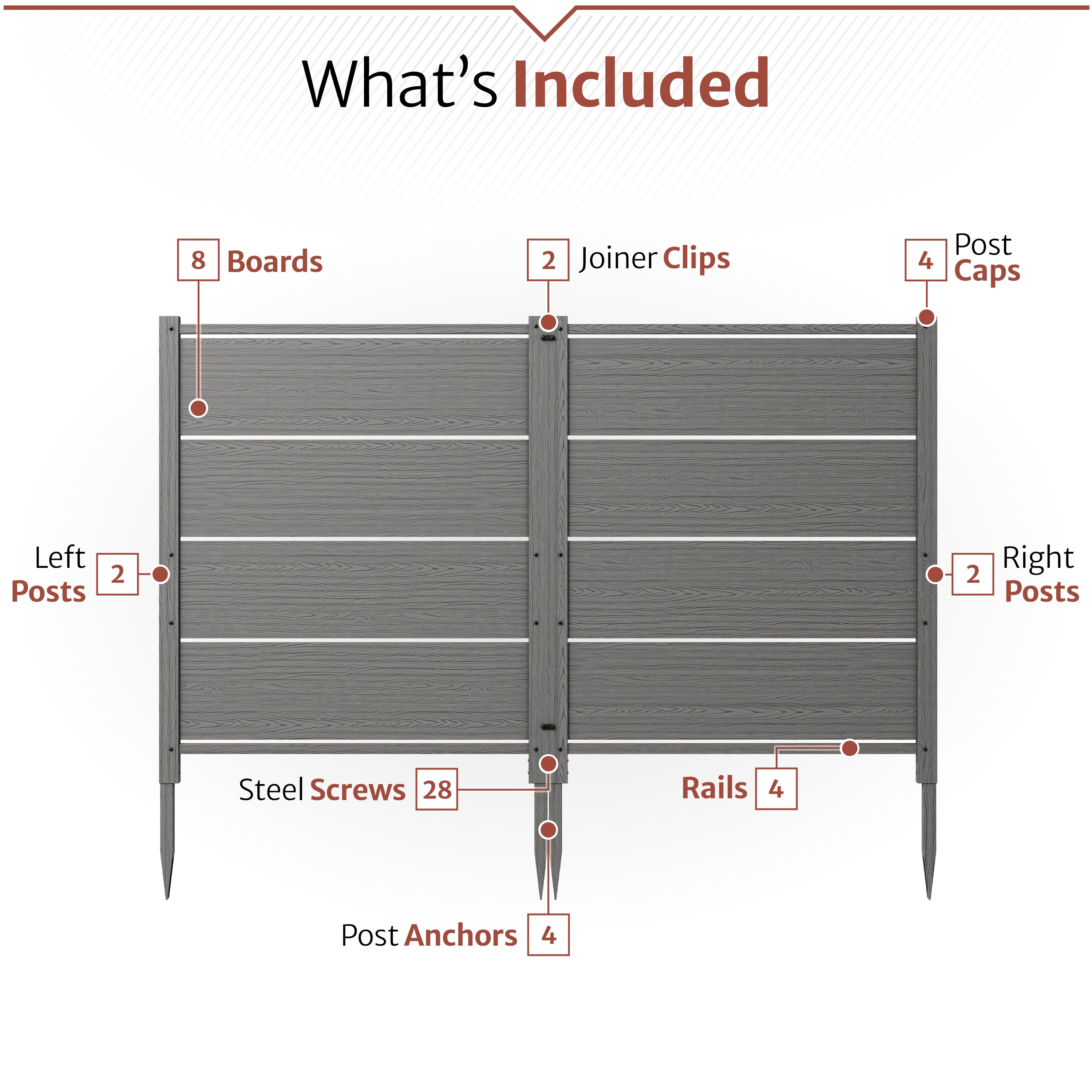 Enclo Privacy Screens EC18027 Outdoor-Privacy-Screen - View #6