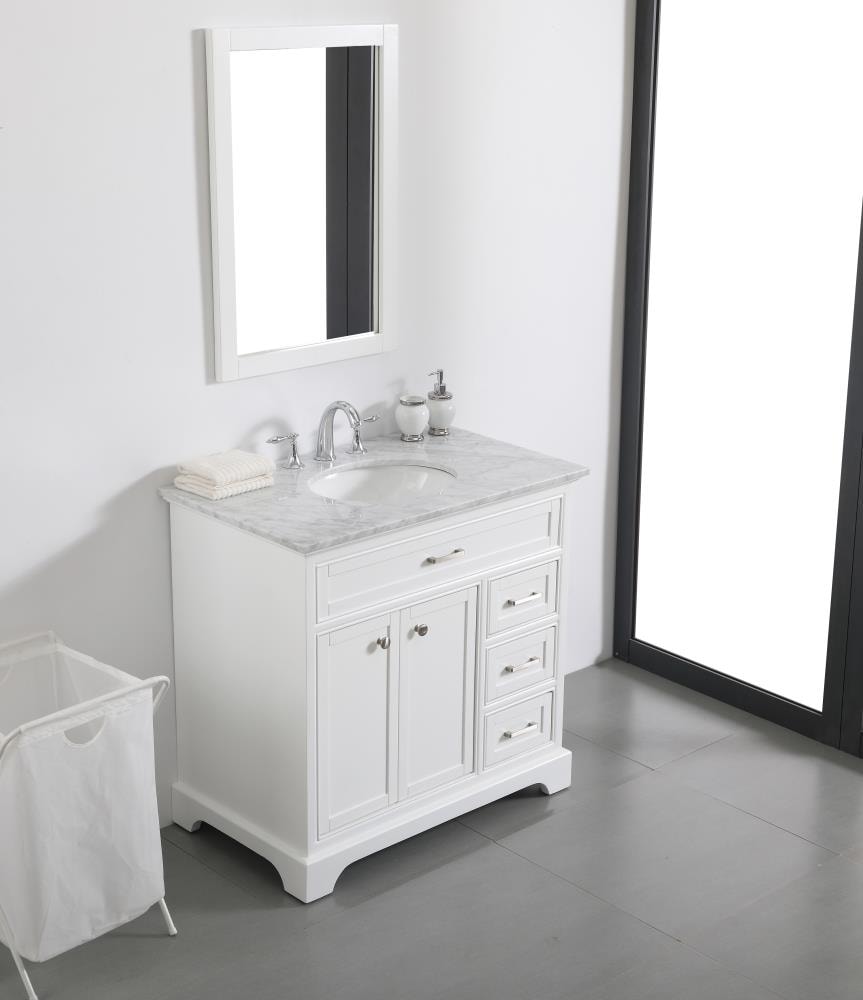 Elegant Decor FI45036WH Bath-Vanity-Combo - View #4