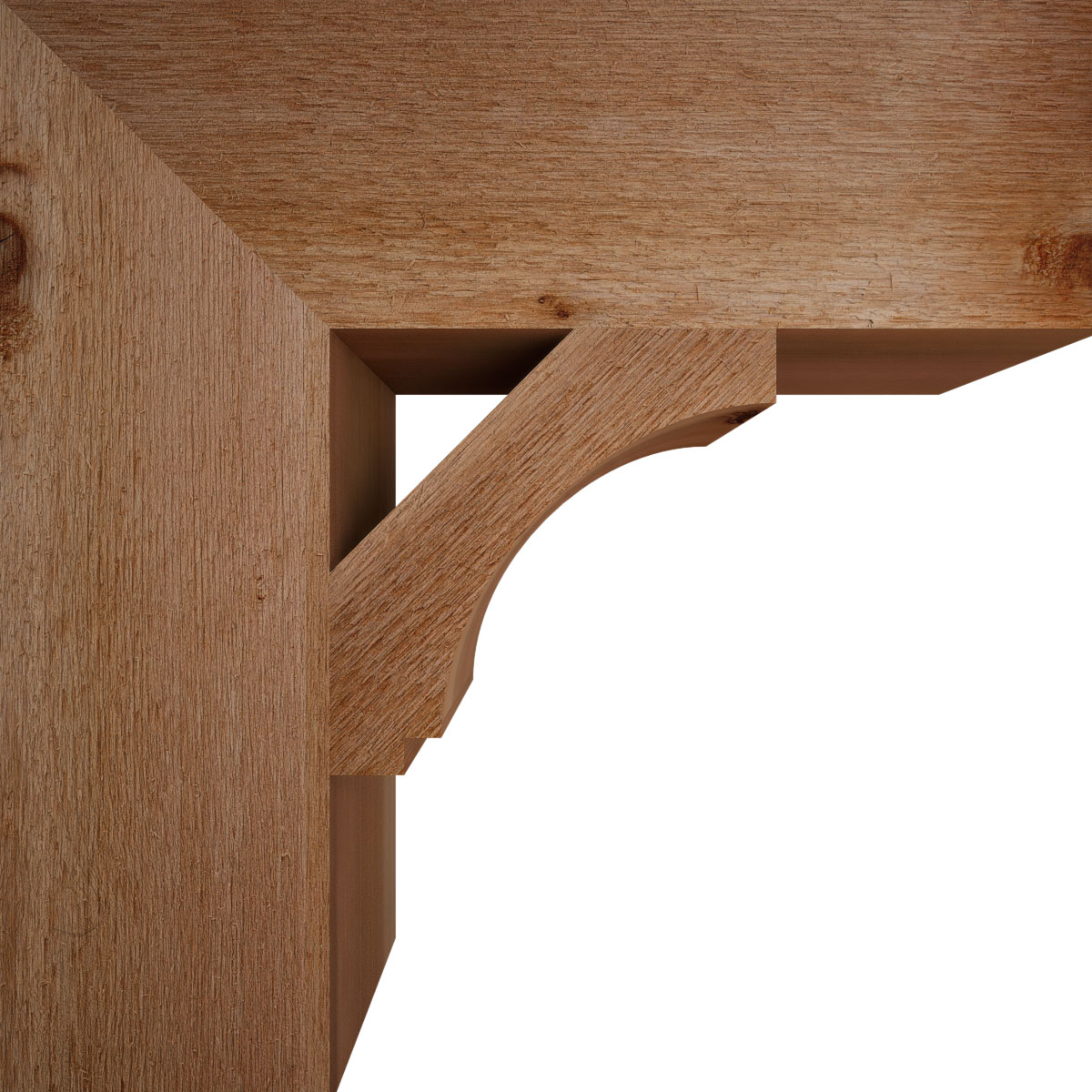 Ekena Millwork BKT06X20X20IMP05RWR Exterior-Brackets-Braces - View #3