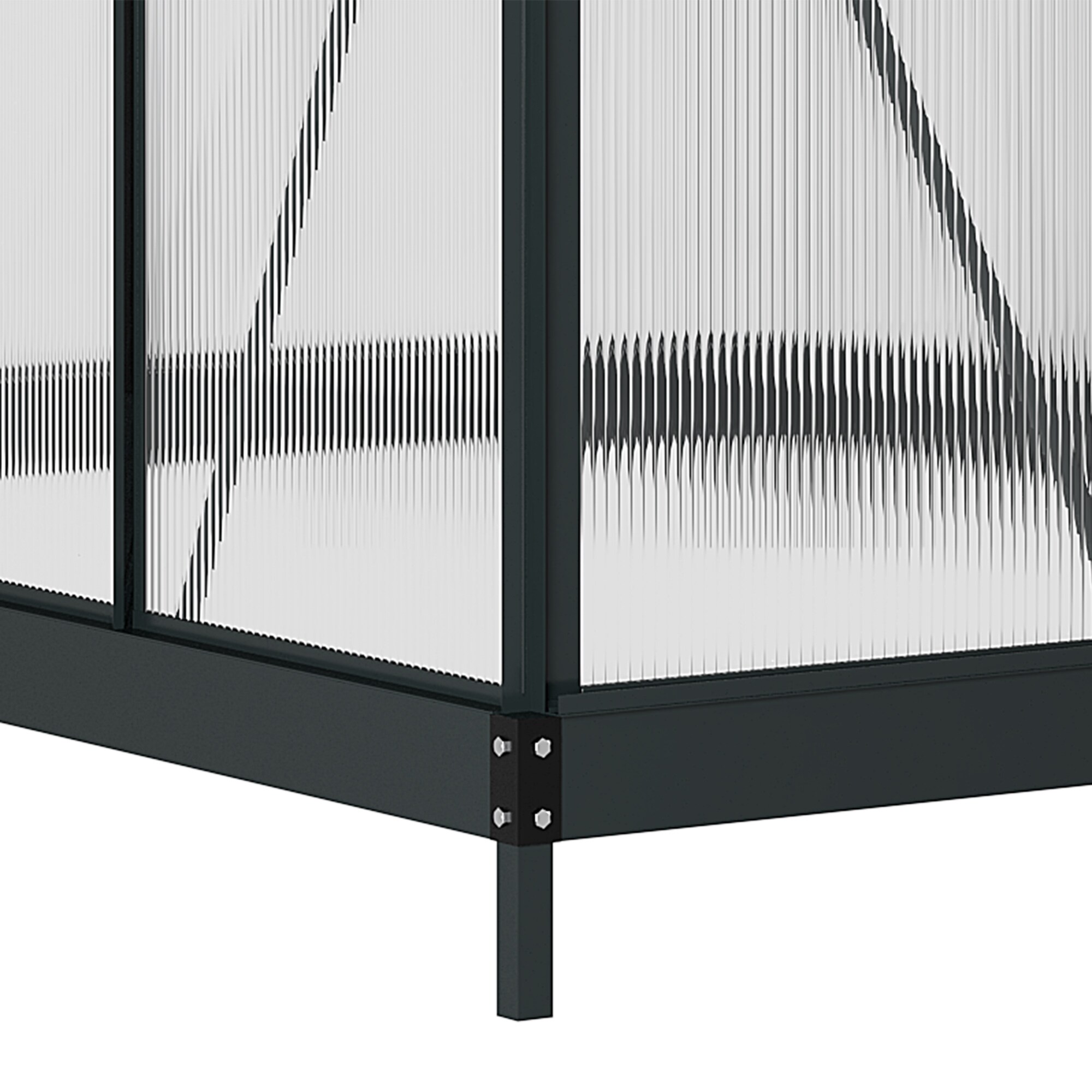 Outsunny 845-059GY greenhouses - View #4