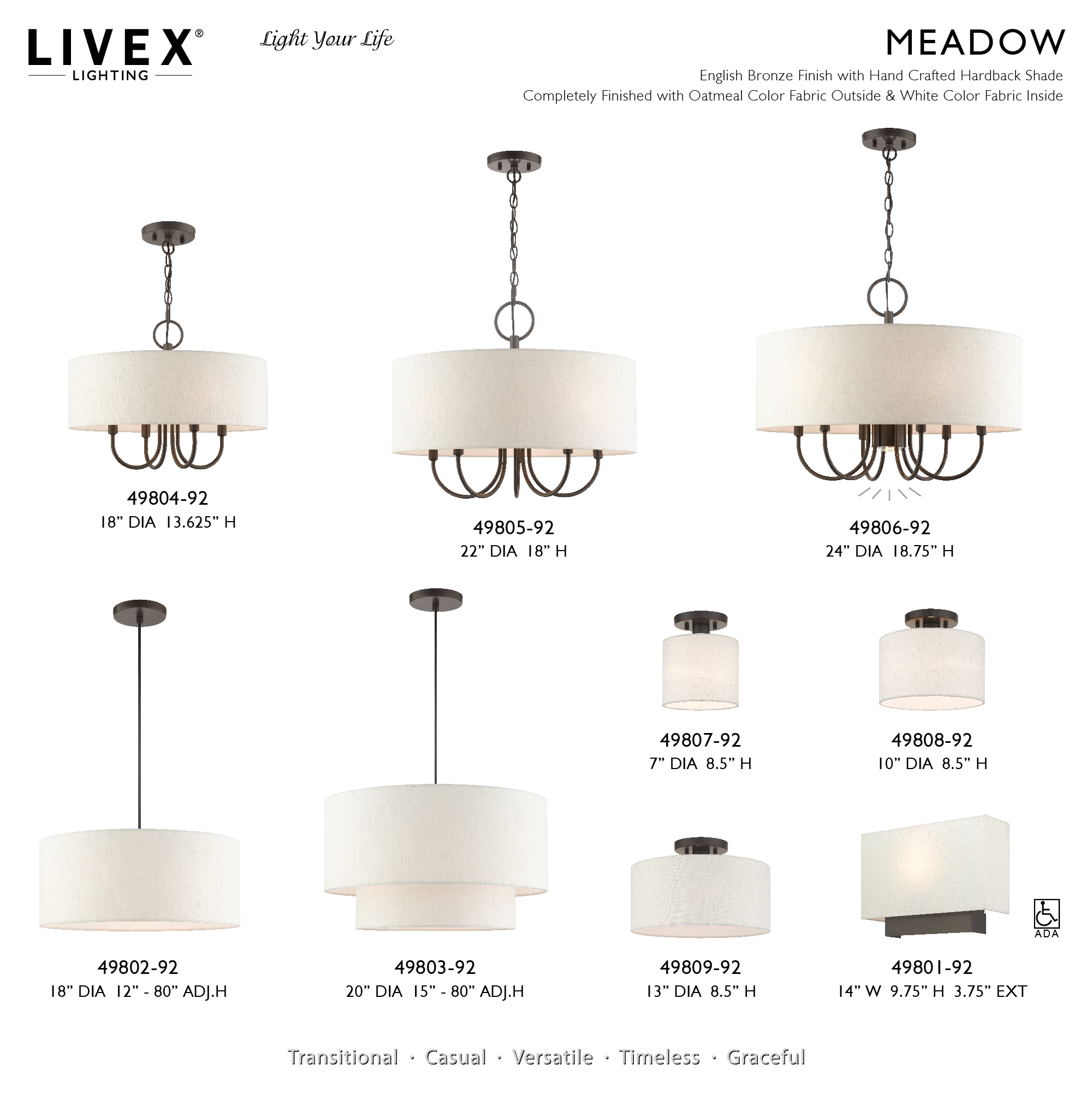 Livex Lighting 49803-92 Pendant-Lights - View #7