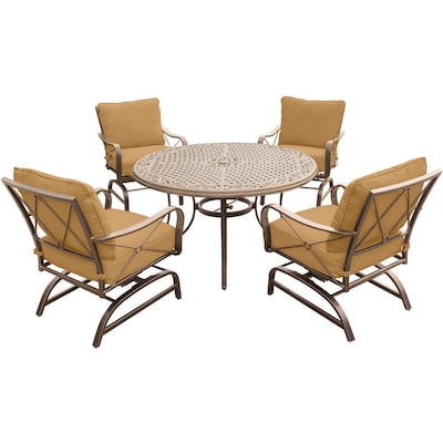 5 Piece Bronze Patio Dining Set, Sears Outdoor Furniture Sets