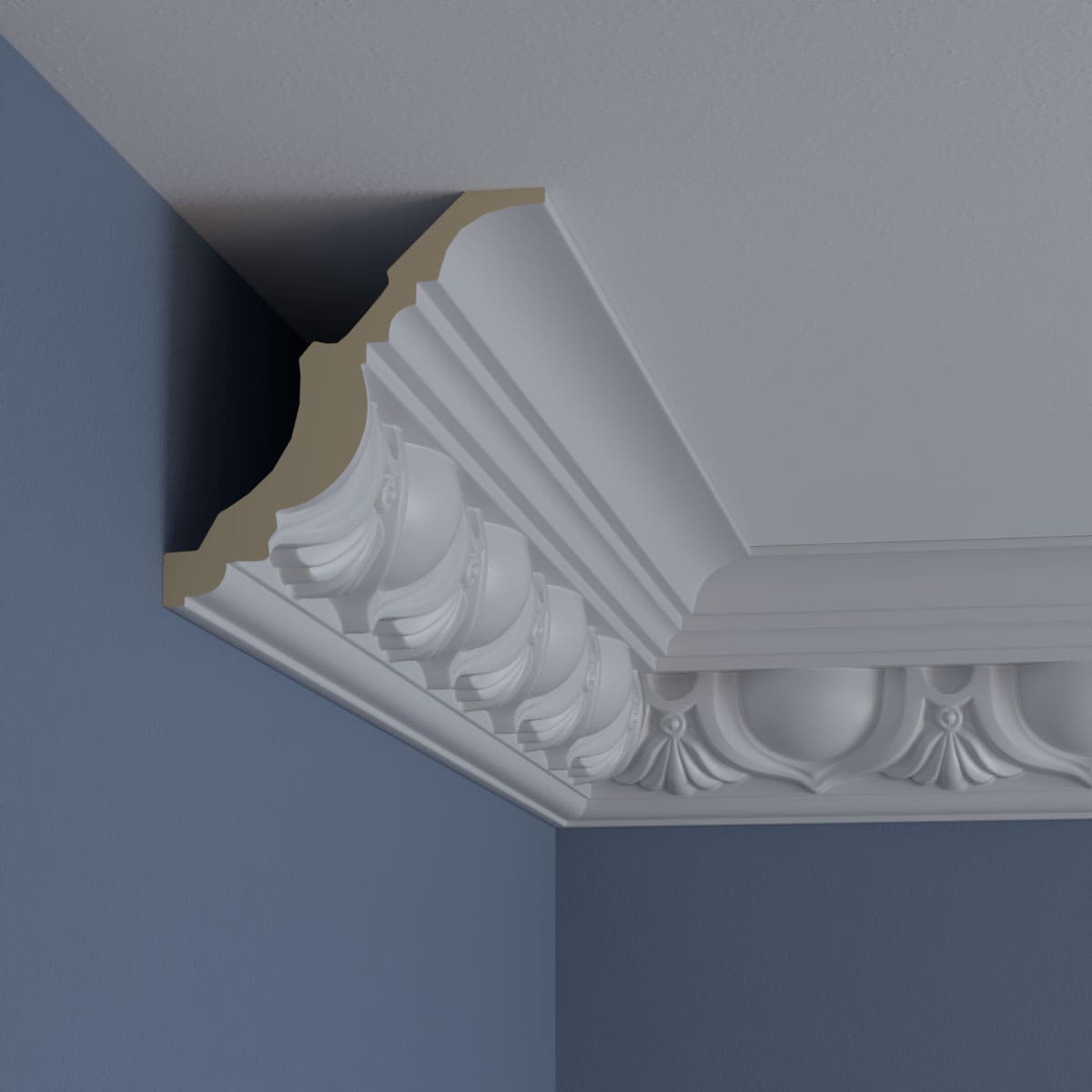 Ekena Millwork MLD05X05X07AR-CASE-2 Crown-Moulding - View #10