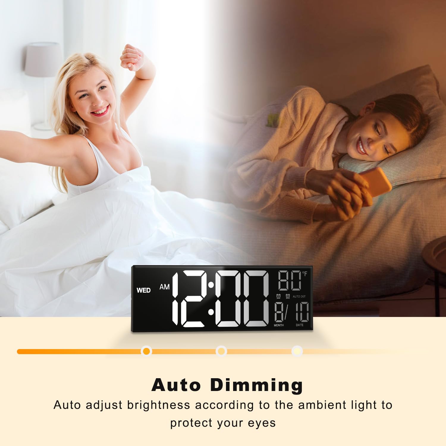 JALL PH11-WHITE Indoor-Outdoor-Clocks - View #7