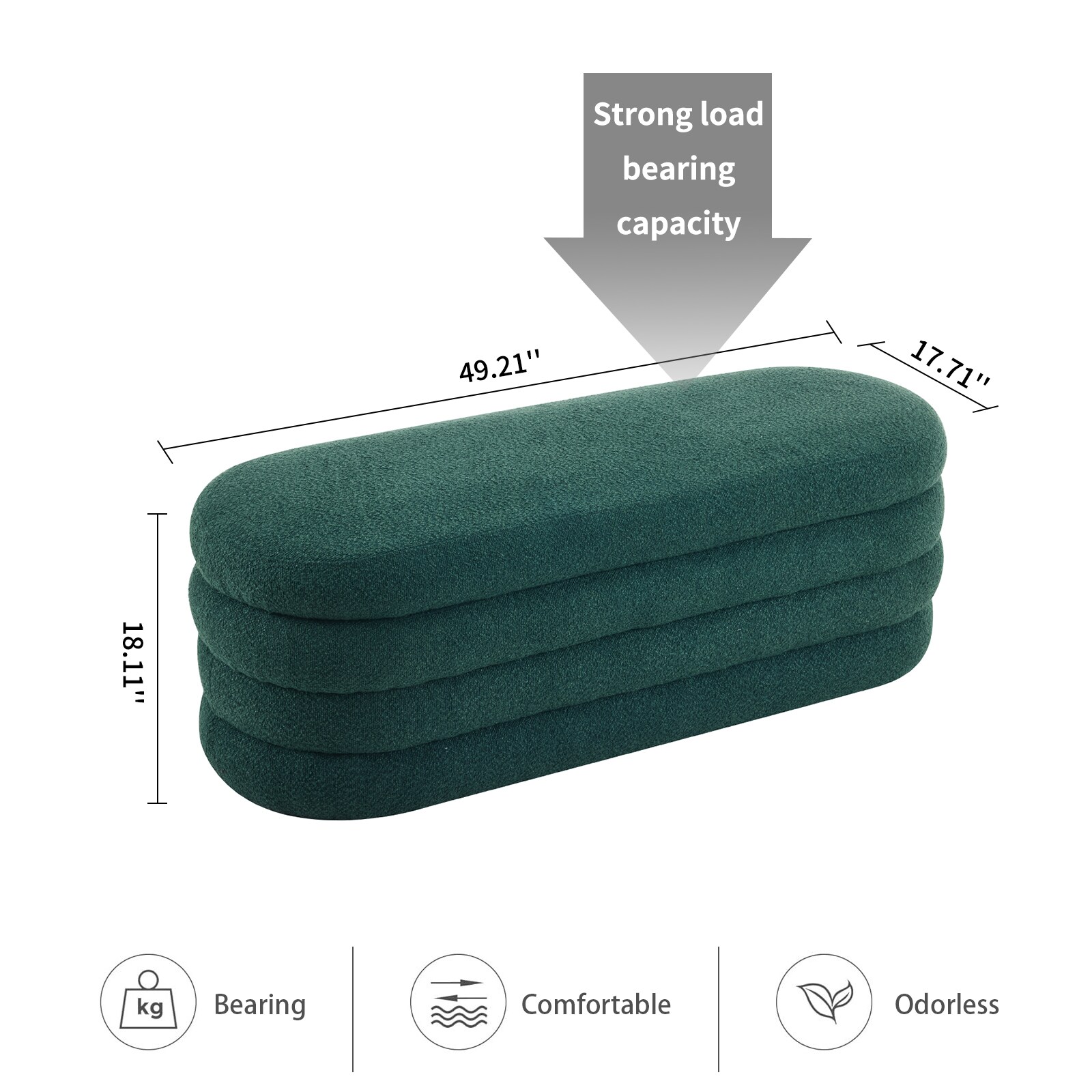 BWE A-9STOOL-04-BGR Indoor-Ottomans - View #7