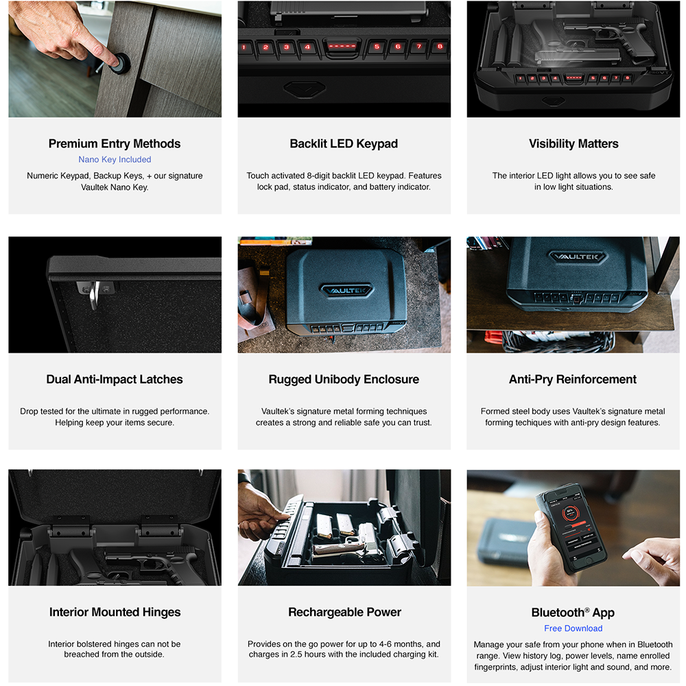 Vaultek VT-BK Gun-Safes - View #5