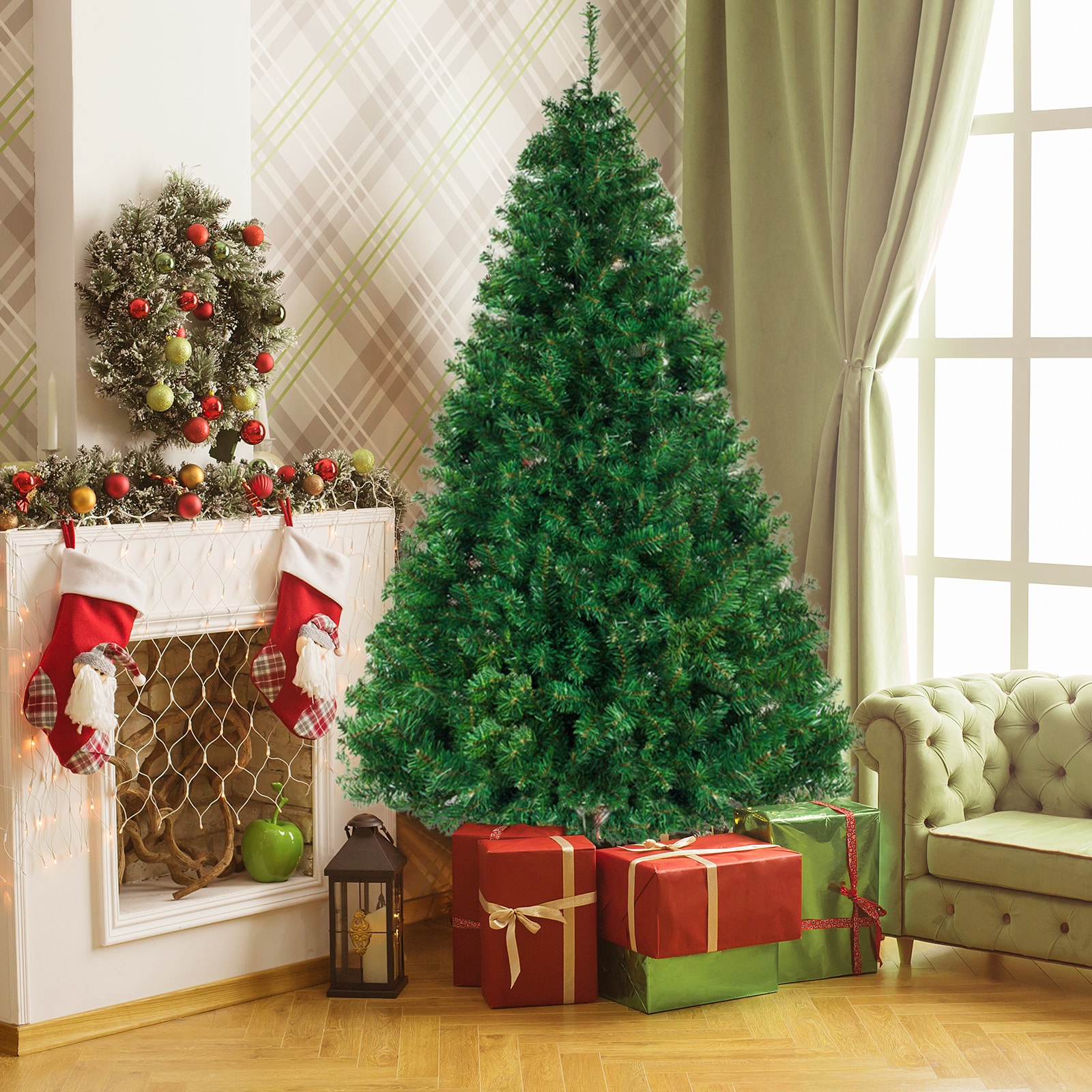 VEELIKE 05319898-SYZN Artificial-Christmas-Trees - View #6
