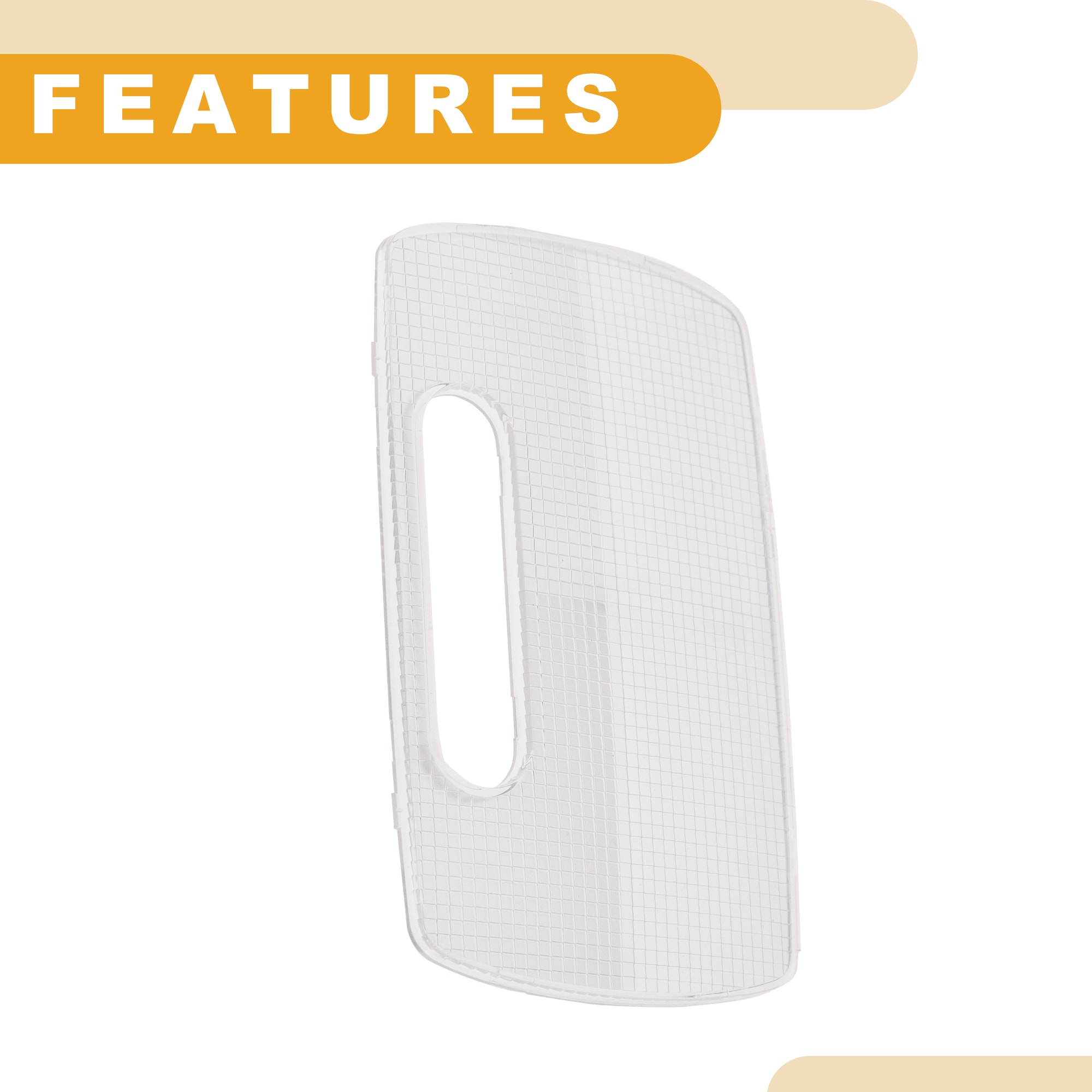 KIMISS Interior Dome Light Cover, 34251-TP5-H01 Car Interior Reading Light Cover Lens Fits For Honda Civic/Fit