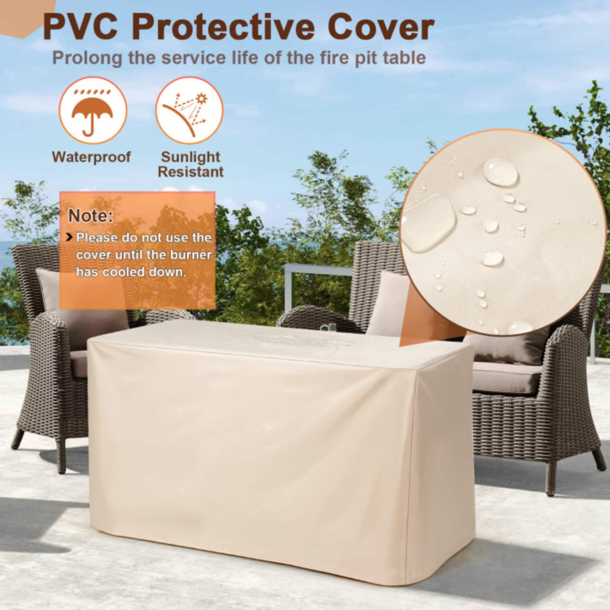 Mondawe MO-FP06-C Outdoor-Gas-Firepits - View #7