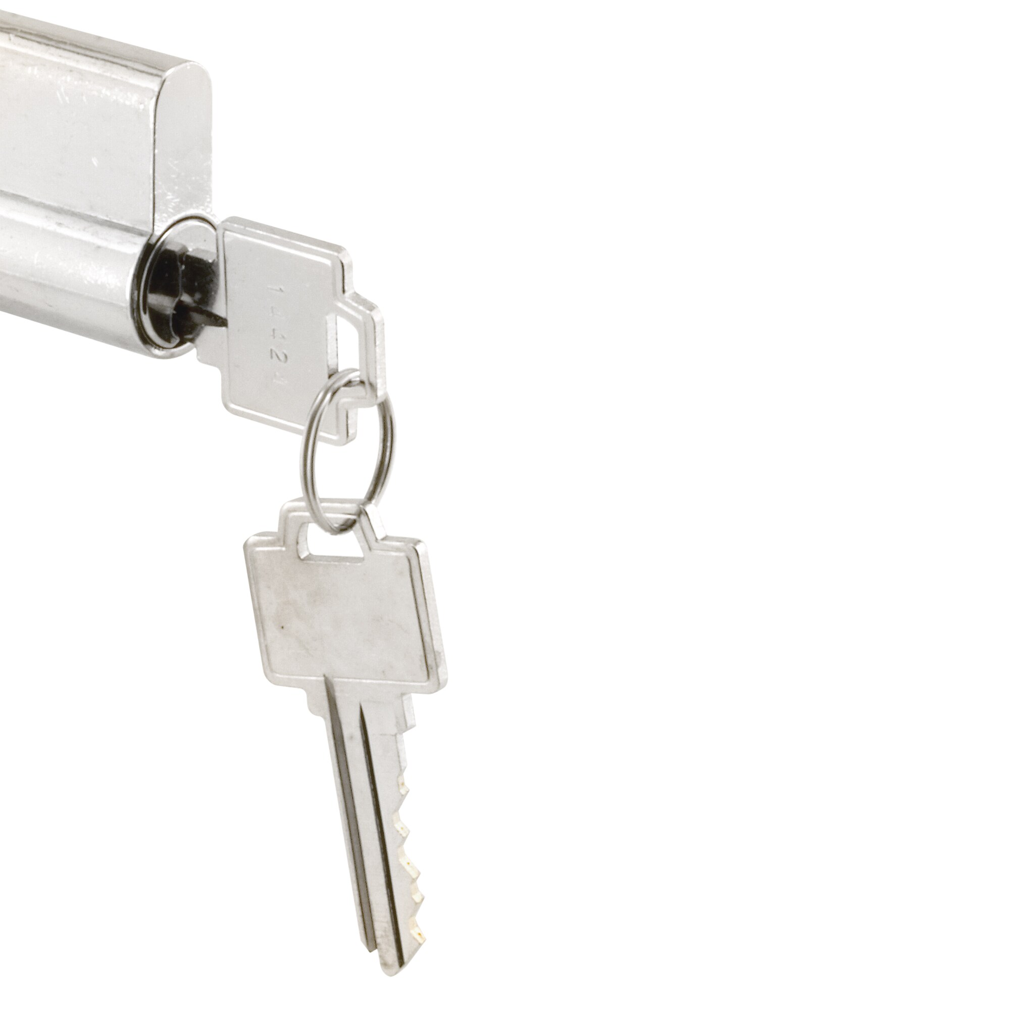 Satin Brass Keyed Double Cylinder Door Lock