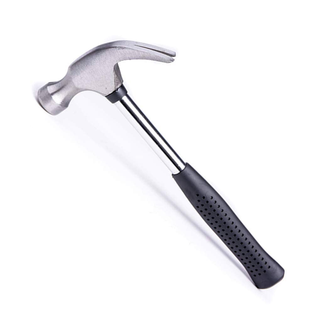 KIWDZFU Mini Claw Hammer Rubber Handle Non Slip Shock Absorber Household Tool for Carpets Walls and Nails durable home and garden accessory #LKI0818A117