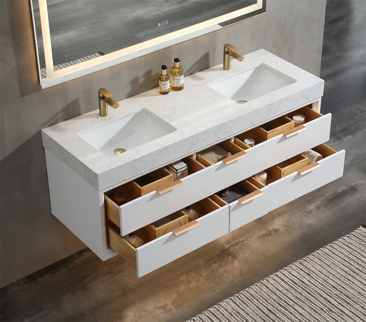 Forclover JSEX60V11WH Bath-Vanity-Combo - View #6