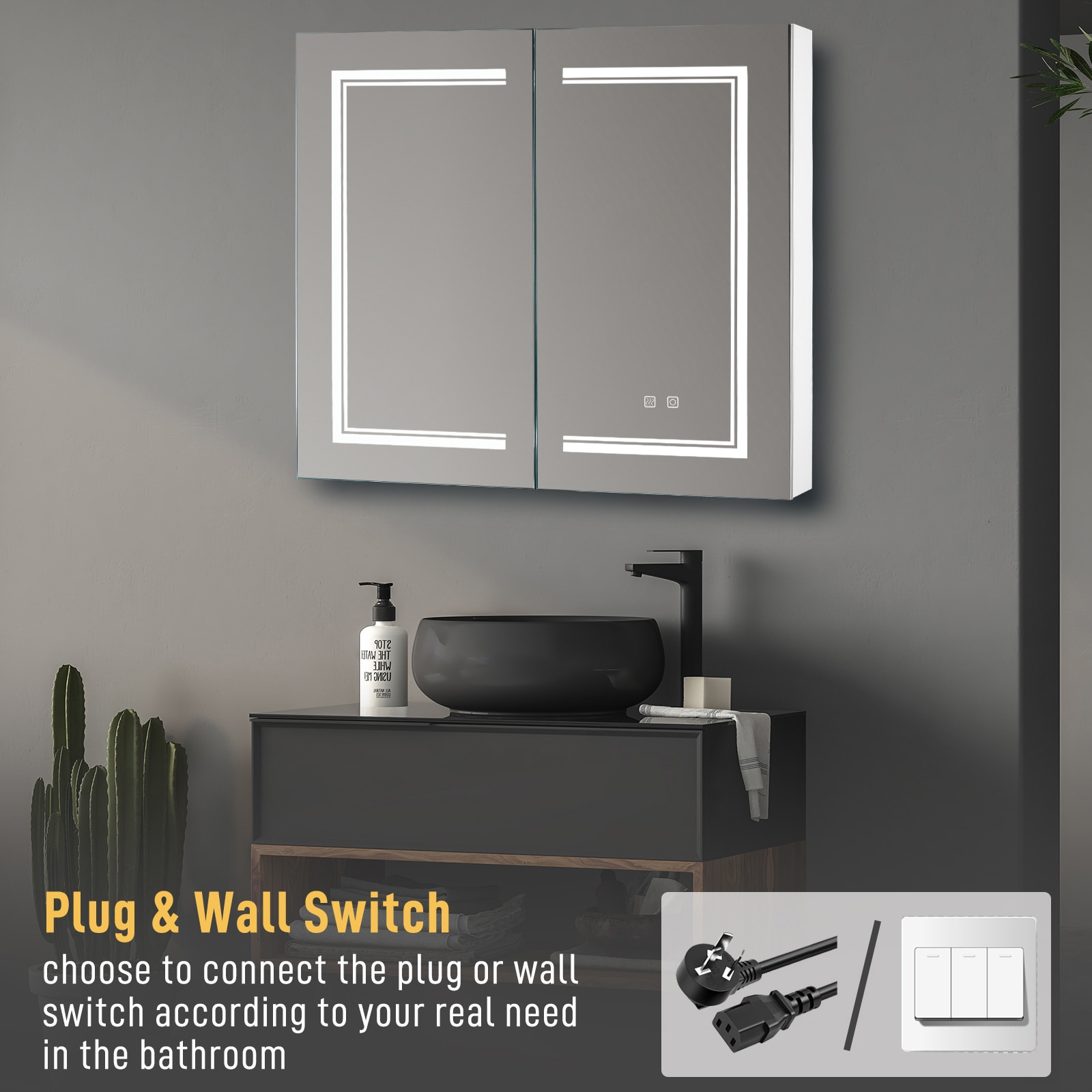 Winado LO1G52001658 Bathroom-Medicine-Cabinets - View #4