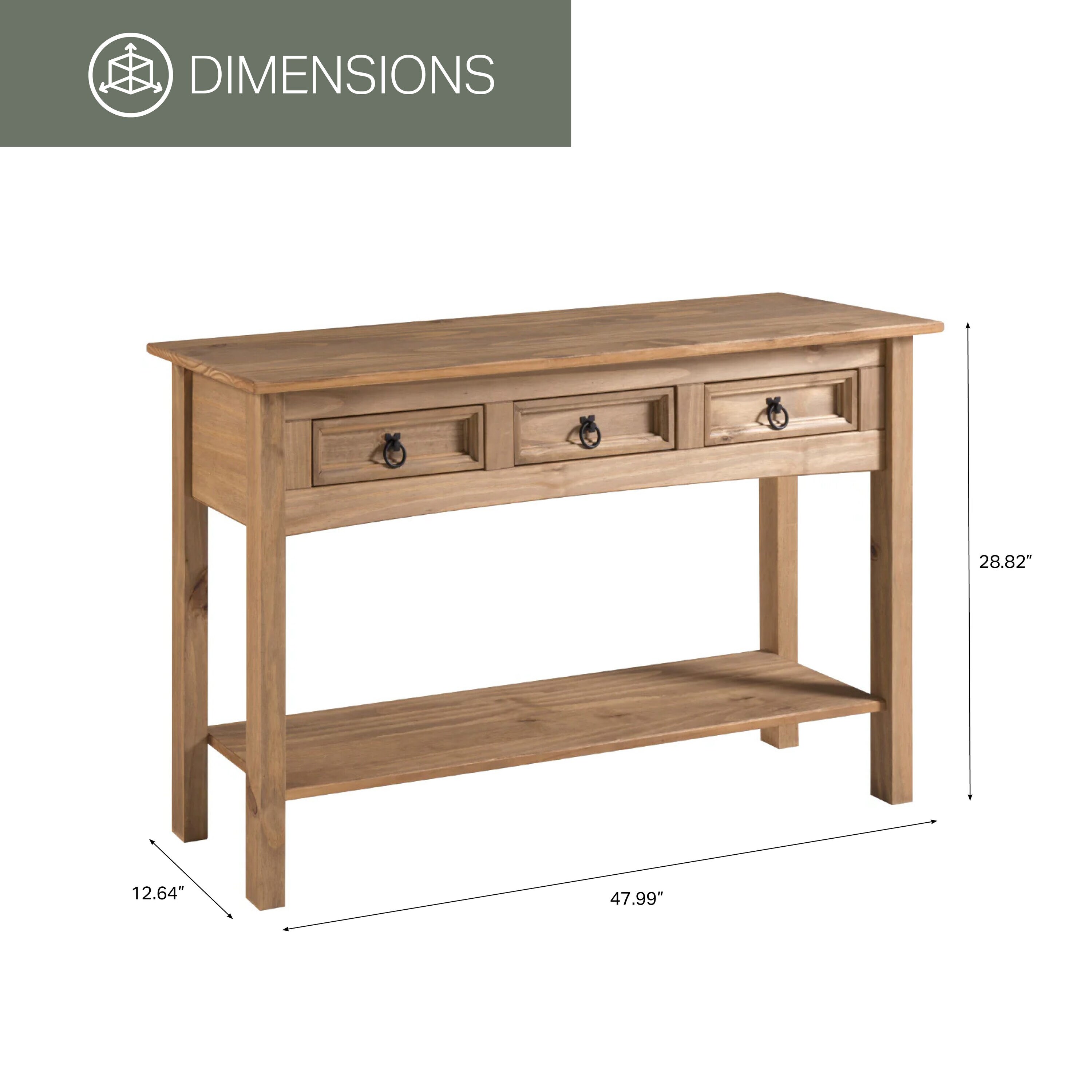 OSHOME COR933 Console-Sofa-Tables - View #3