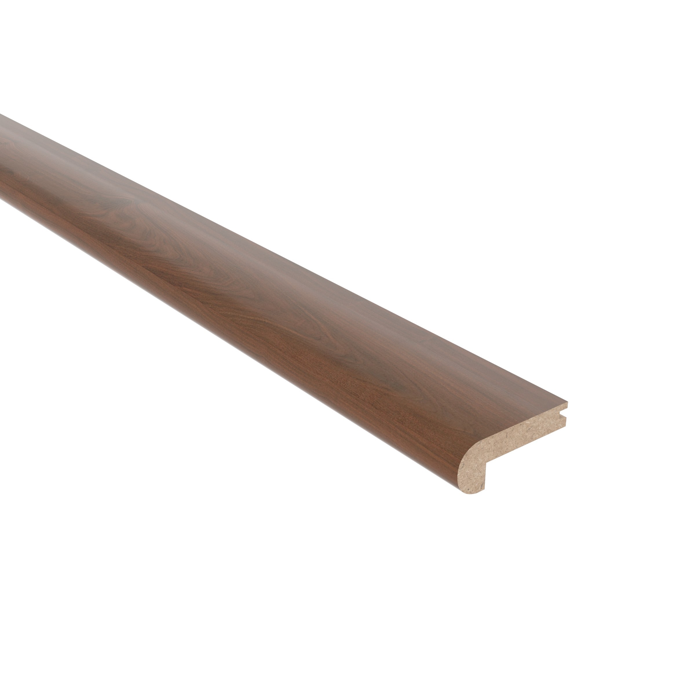 CALI 7704000920 Santa Cruz Old Mission Umber Prefinished 0.94-in T x 2.52-in W x 72.83-in L MDF Bullnose