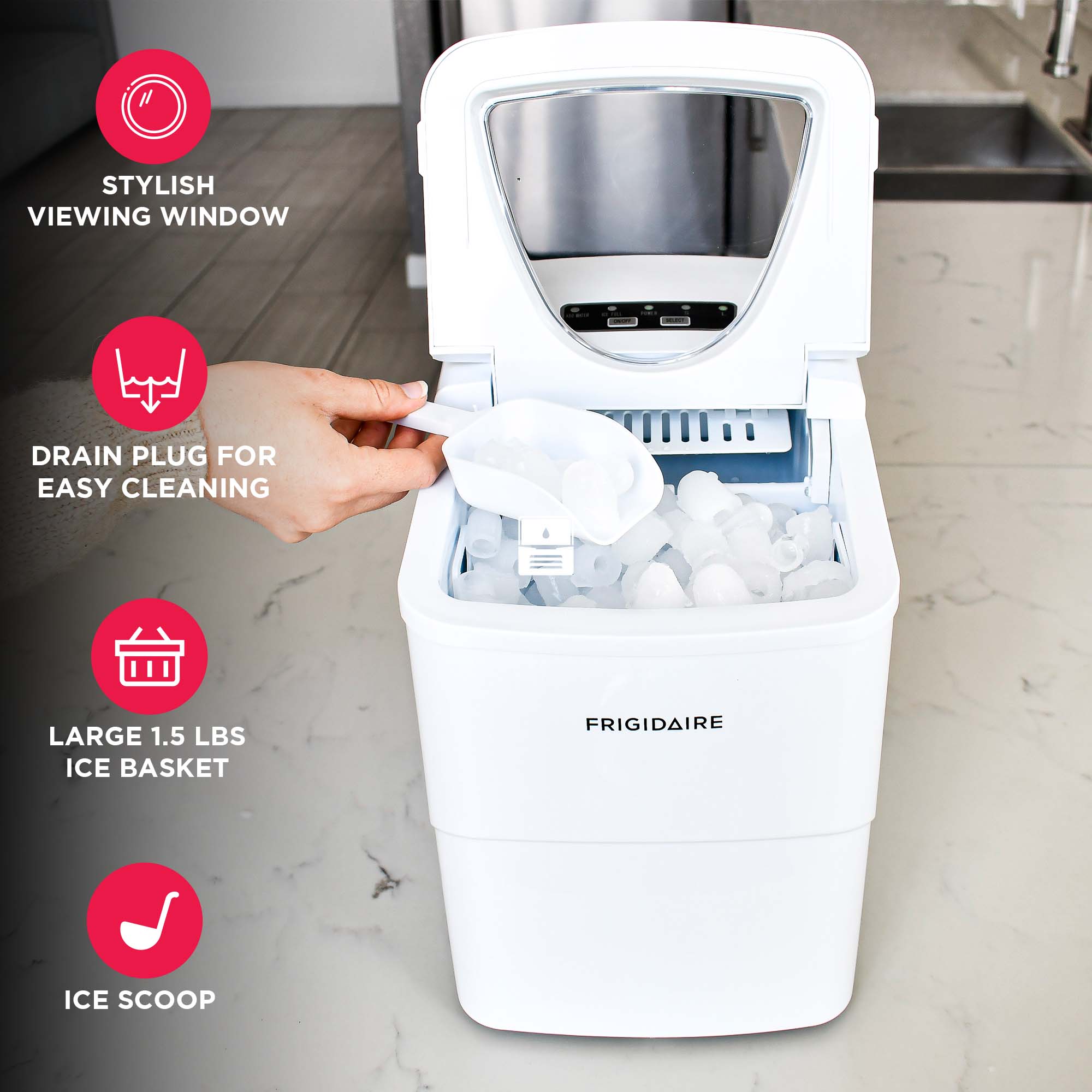 Frigidaire EFIC108-WHITE Ice-Makers - View #7