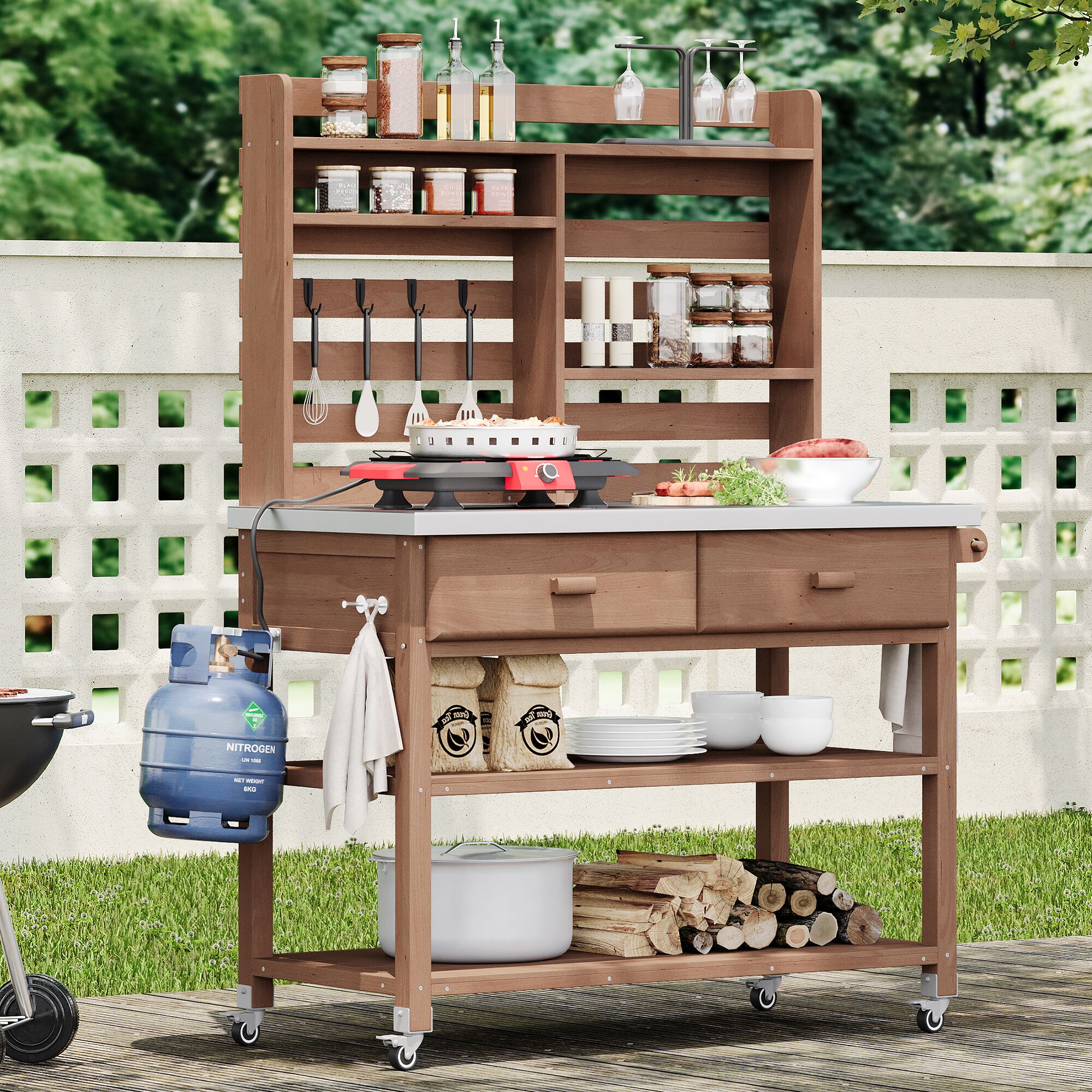 LUXEYARD DS-R-O-141 Potting-Benches - View #3