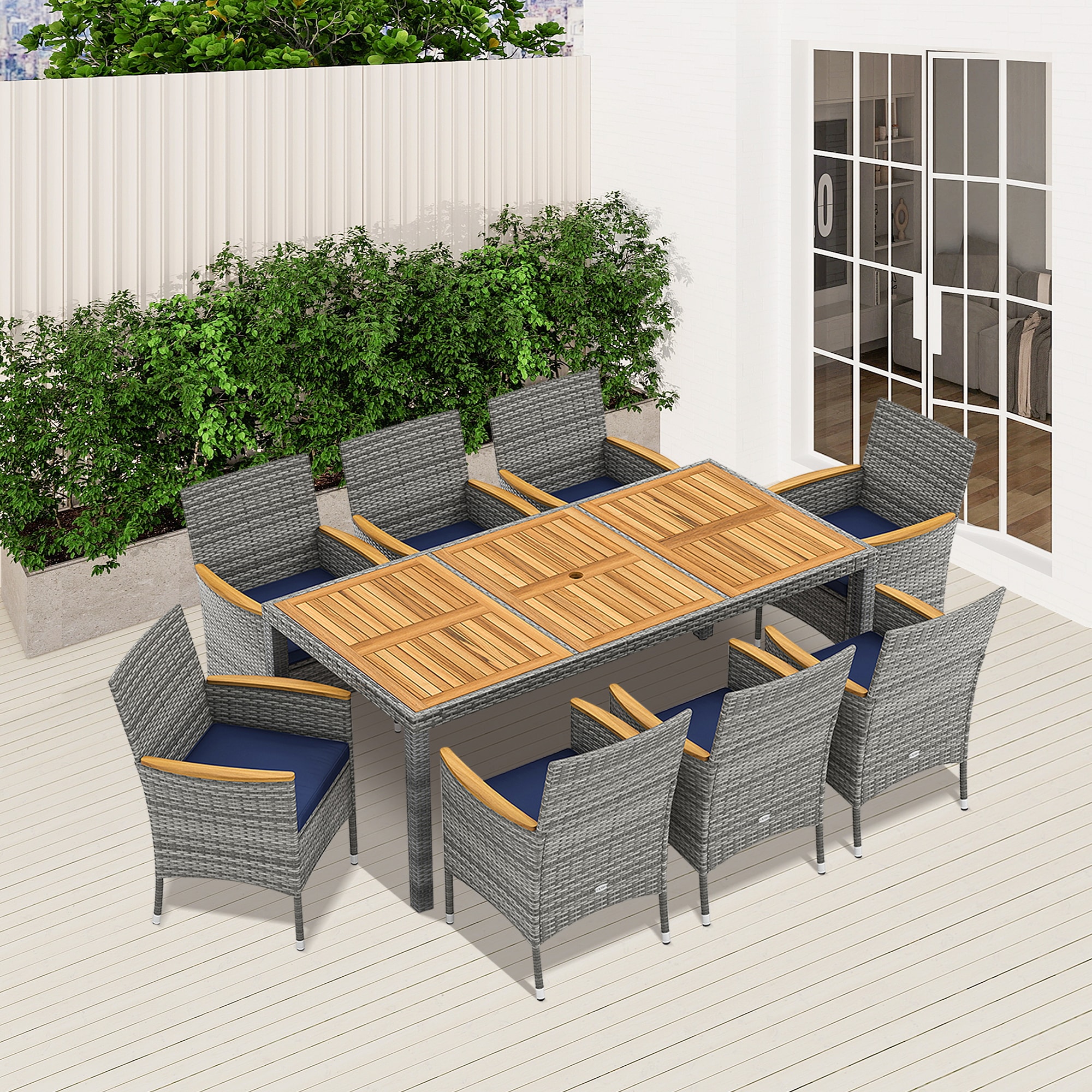 LIVIZA OUJ73183NY-X Patio-Dining-Sets - View #3