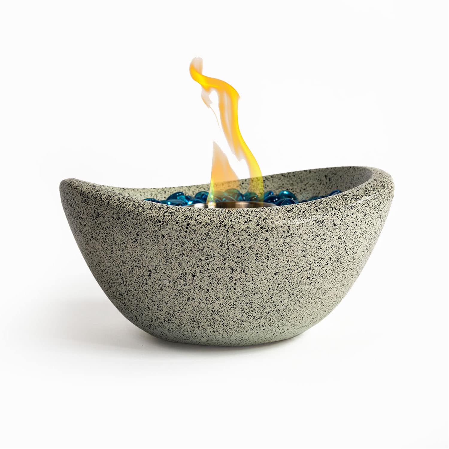 SINOFURN SYA640024BG 11.4-Inches x 10.8-Inches Ethanol fuel Fireplace