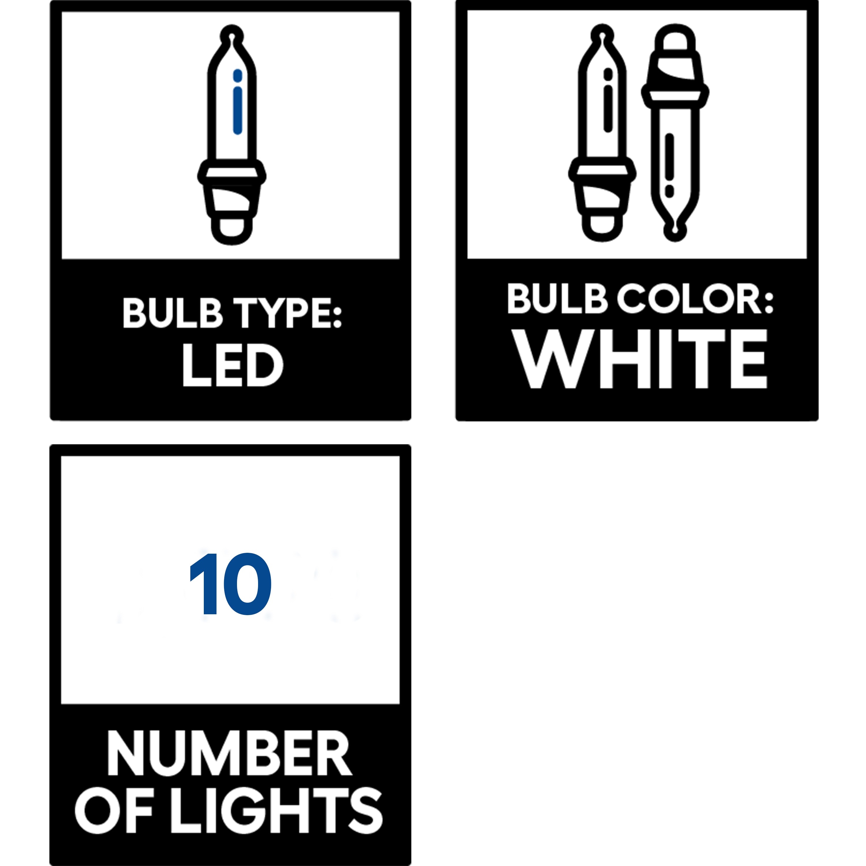 Alpine Corporation EUT150-10-TM Christmas-String-Lights - View #2