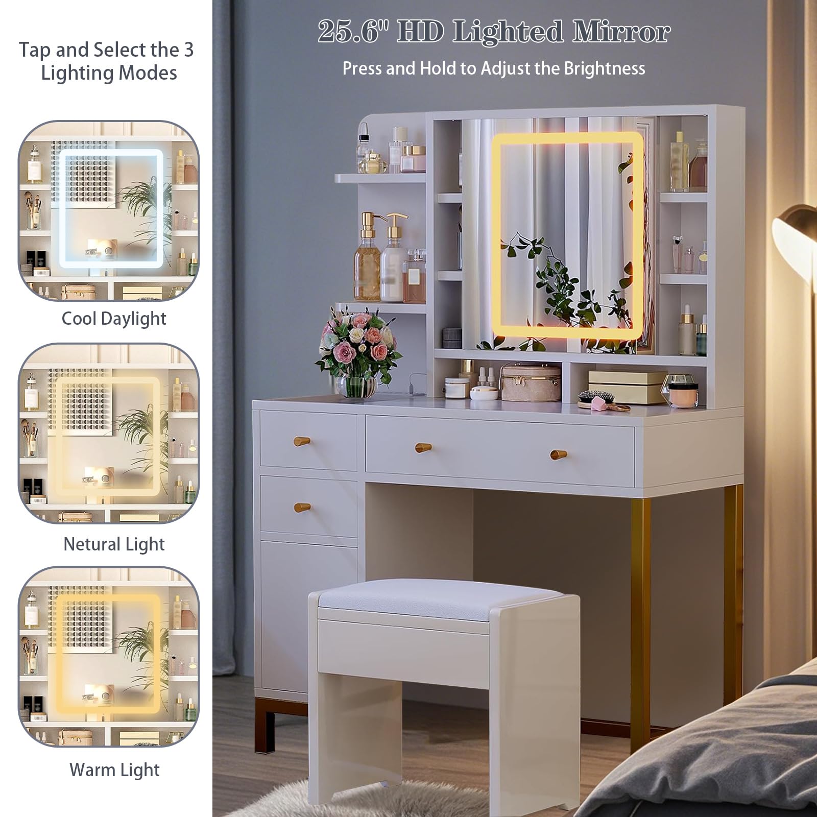 IdealHouse LW-JAS-1Y19 Bedroom-Vanities - View #7