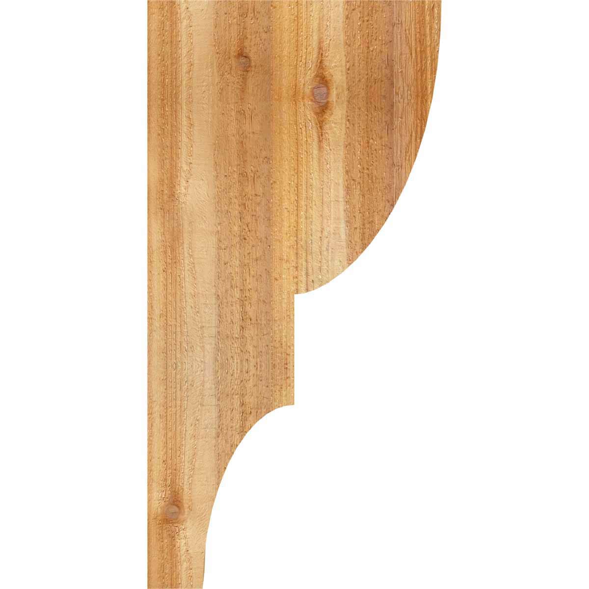 Ekena Millwork COR06X12X24RID00RWR corbels - View #3