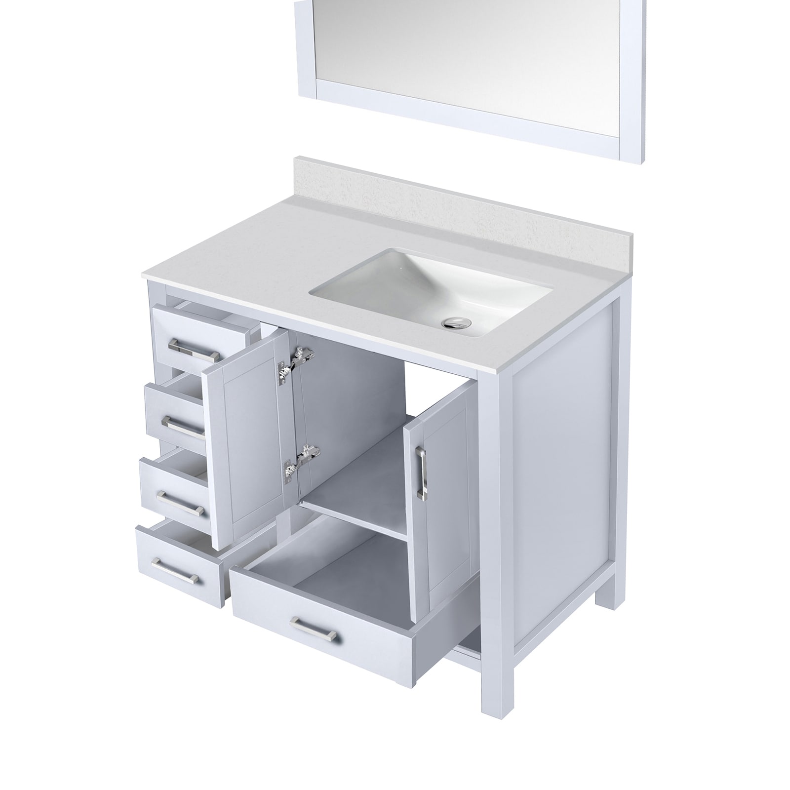 Lexora LVJ36SA310R Bath-Vanity-Combo - View #3