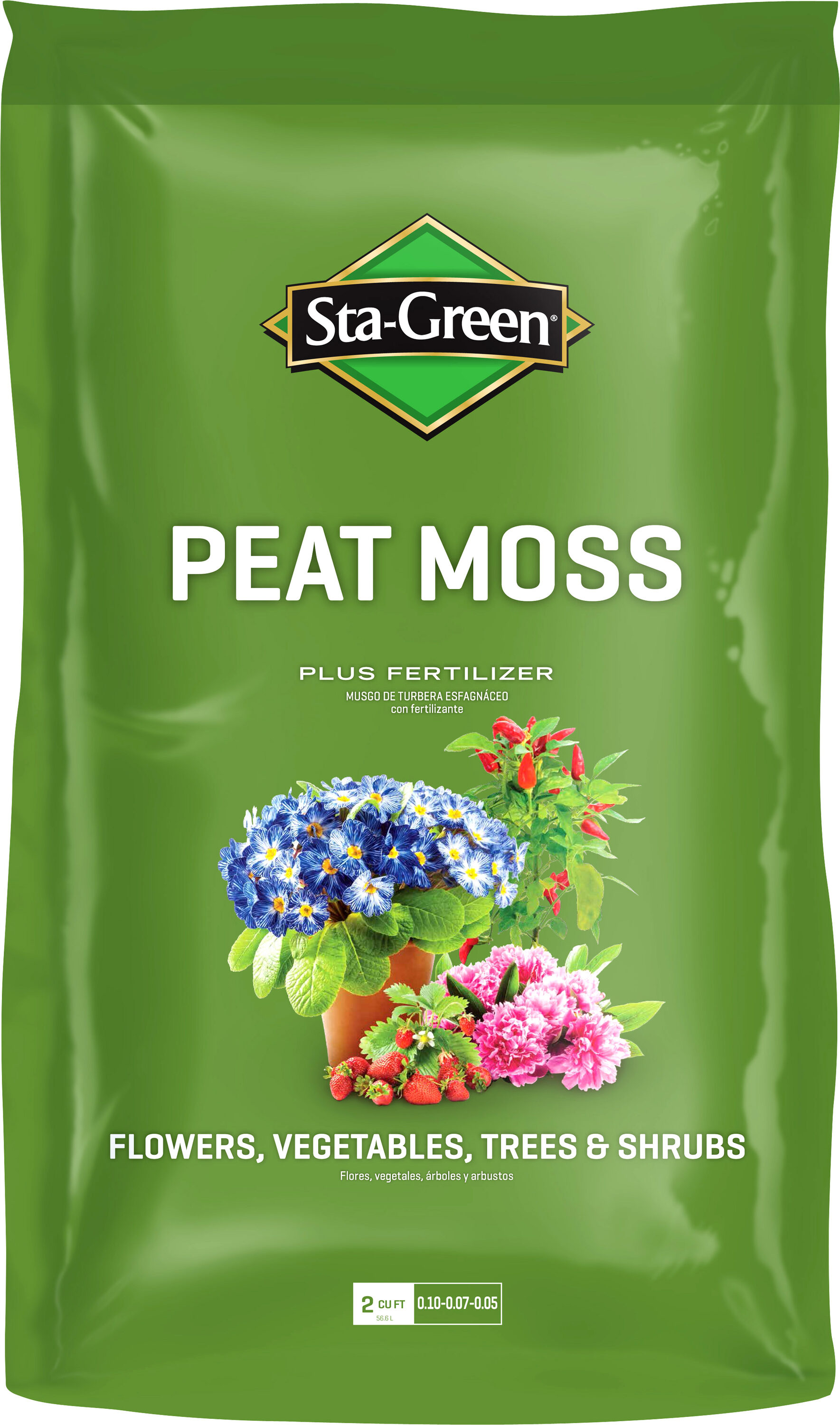 Sphagnum moss questions (green vs. brown and pet store vs. lowe's)