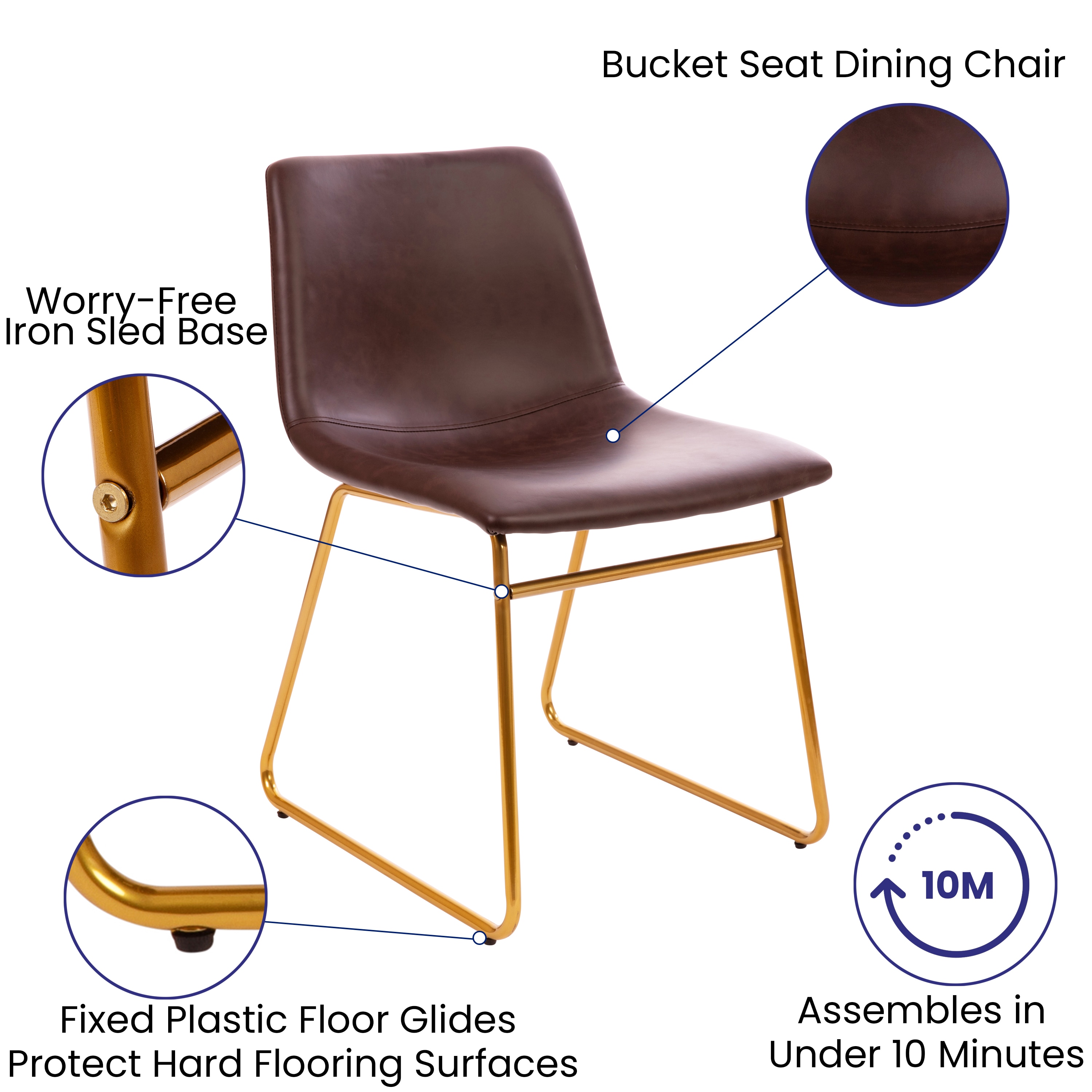 Flash Furniture 889142976141 Dining-Chairs - View #2