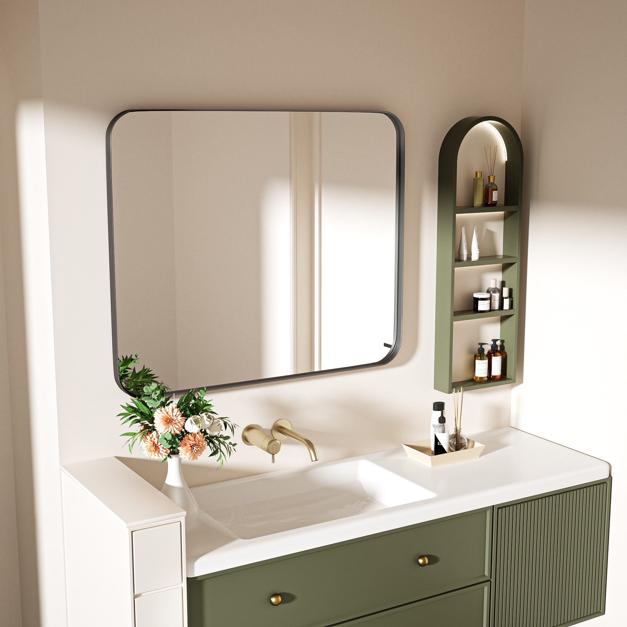 FurniFusion SF-Y-3630-B Decor-Mirrors - View #3