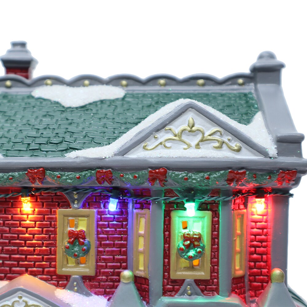 Carole Towne Ct Devon Bakery Lighted Village Scene in the Christmas  Villages department at