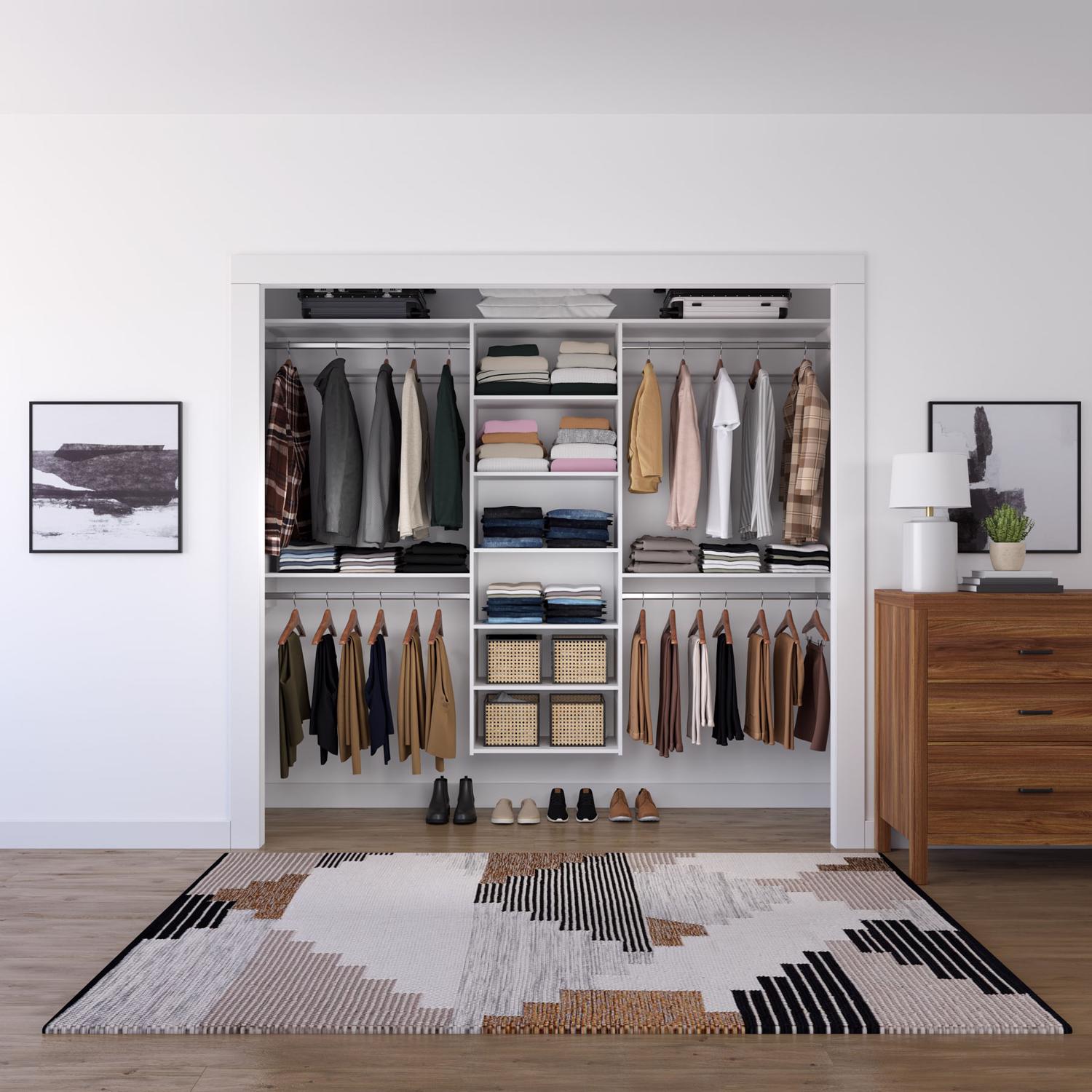 Easy Track 018098228916 Wood-Closet-Shelves - View #3