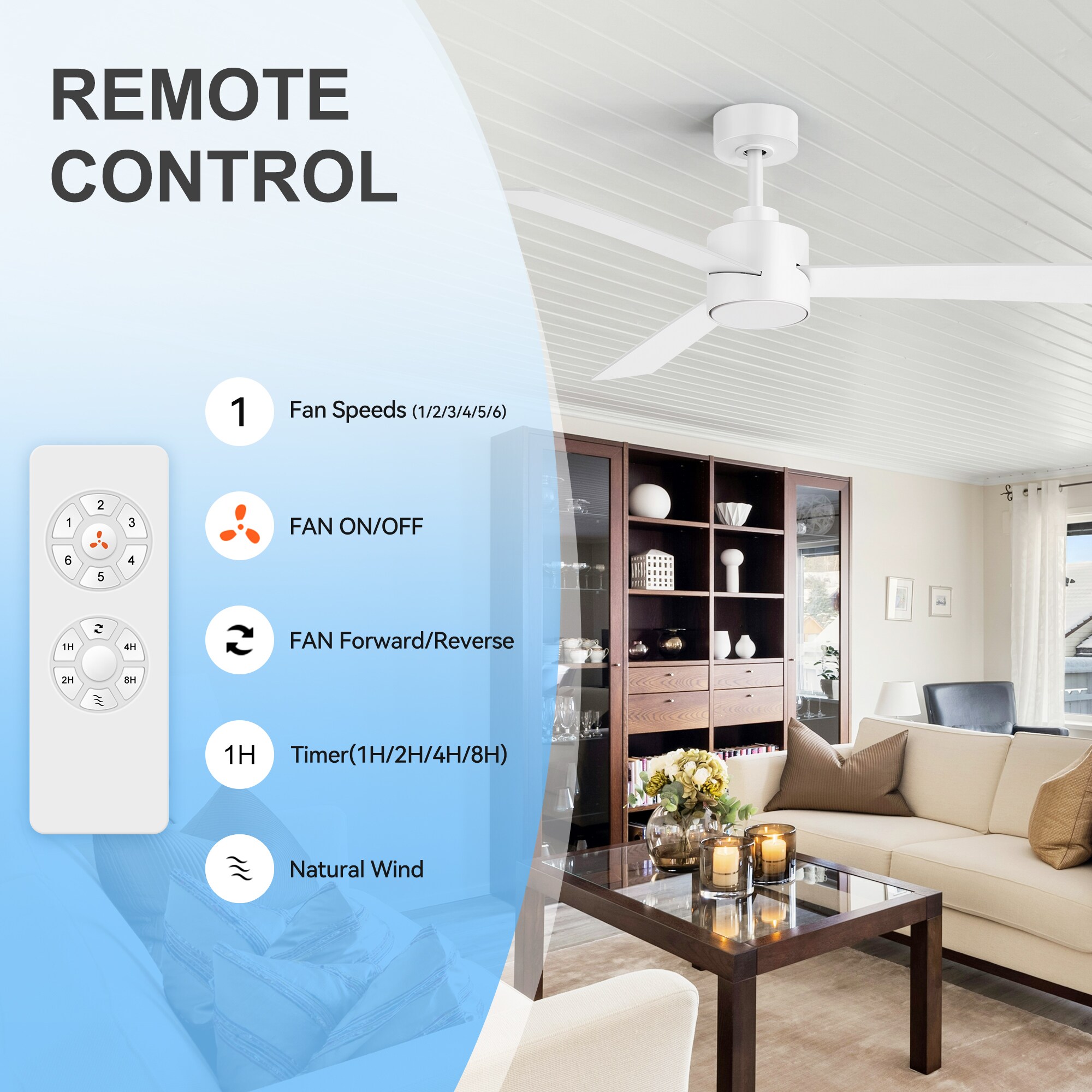 Airsurfer AS-24037-AW-NL Ceiling-Fans - View #5