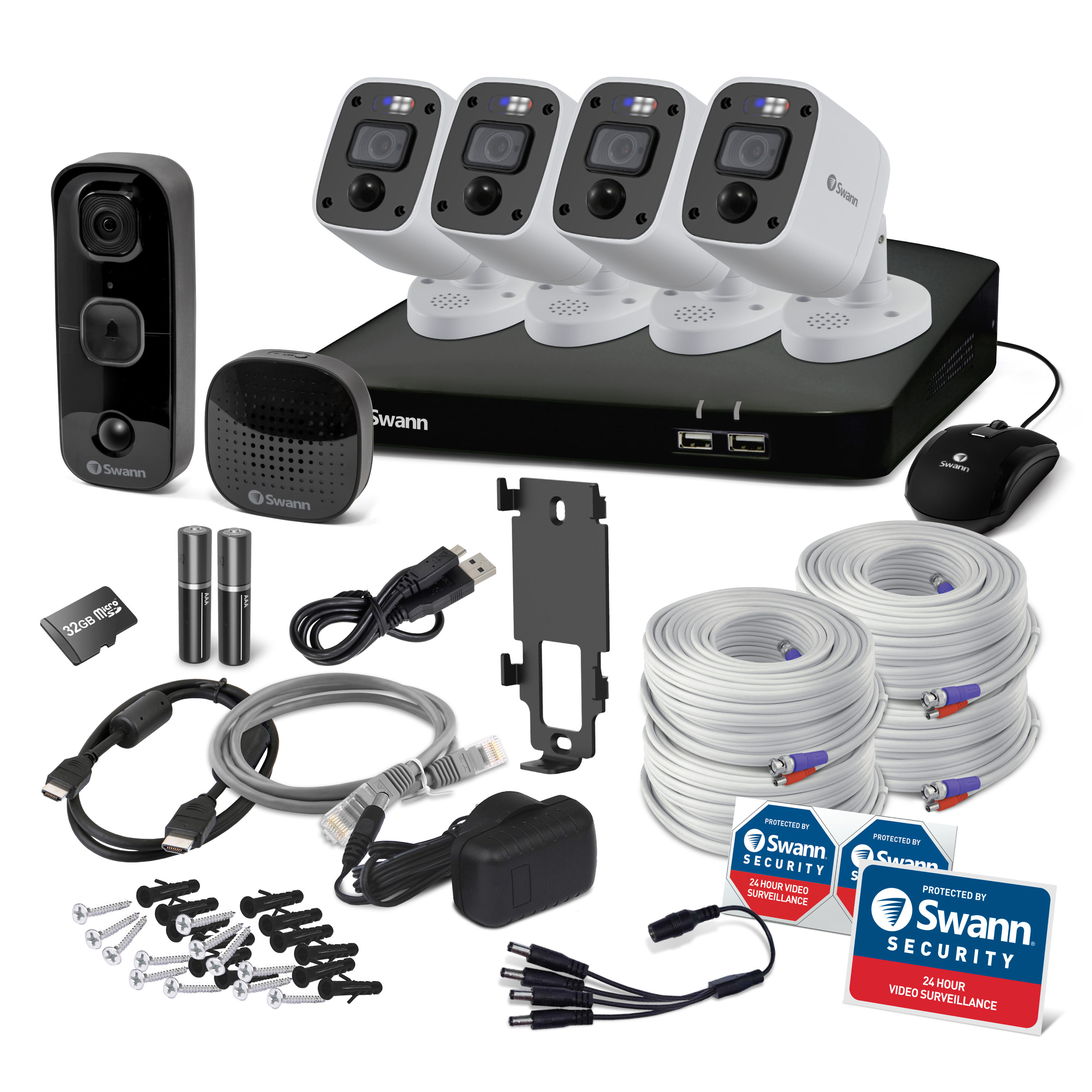 Swann SODVK-456804RQB-US Security-Camera-Systems - View #2