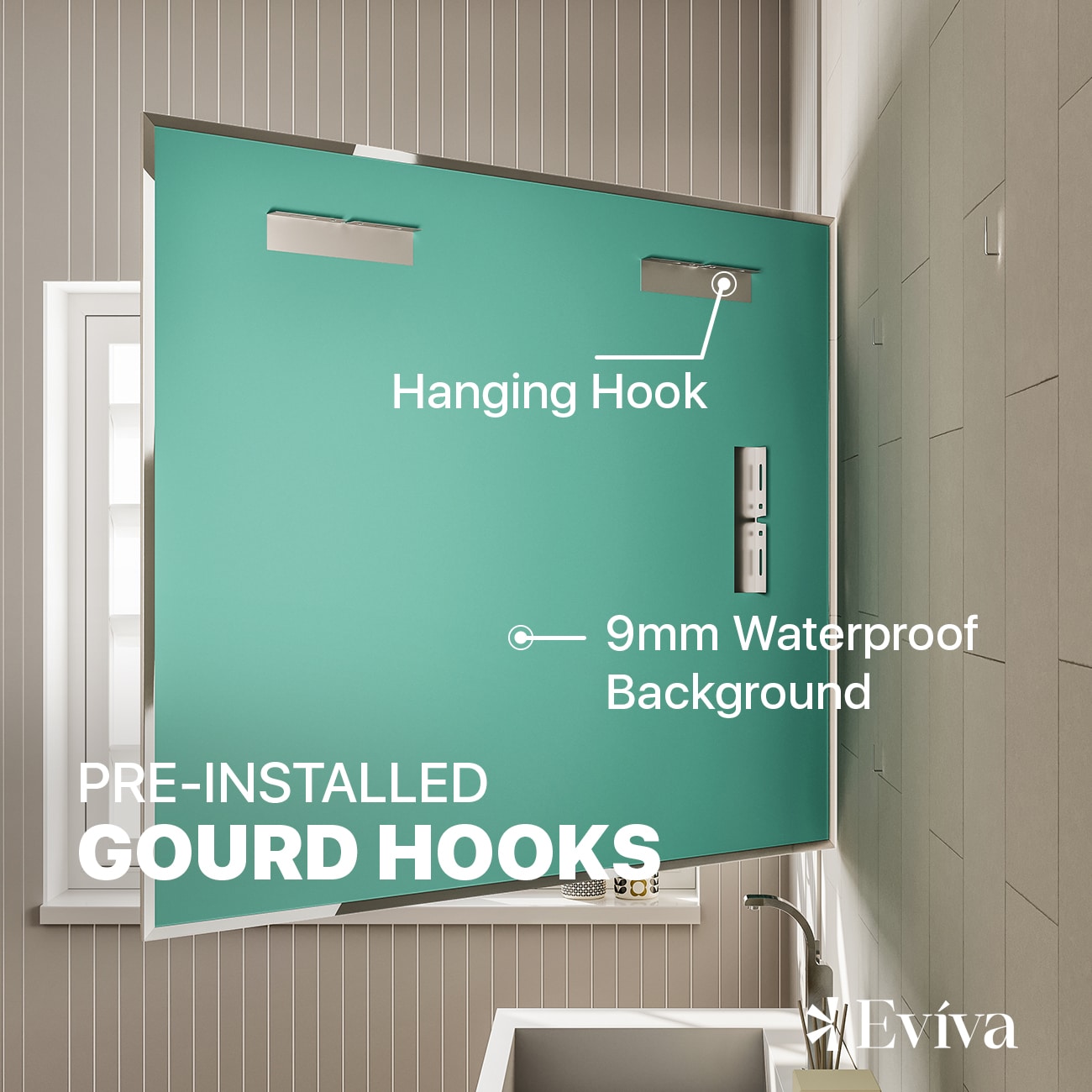 Eviva EVMR-42X30-CH Decor-Mirrors - View #6