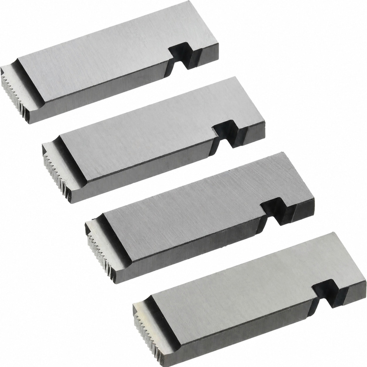 Lukvuzo  Heavy Duty Pipe Threading Die Set Four Piece NPT Thread Cutter for One to Two Inch Pipes Fits Standard Die Heads Compatible with Steel