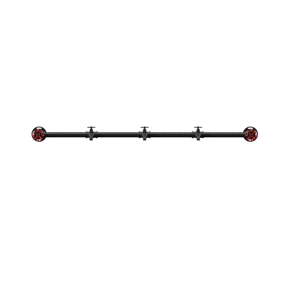 Furniture of America IDF-AC557 Bilcam Sand black 5 -Hook Coat rack