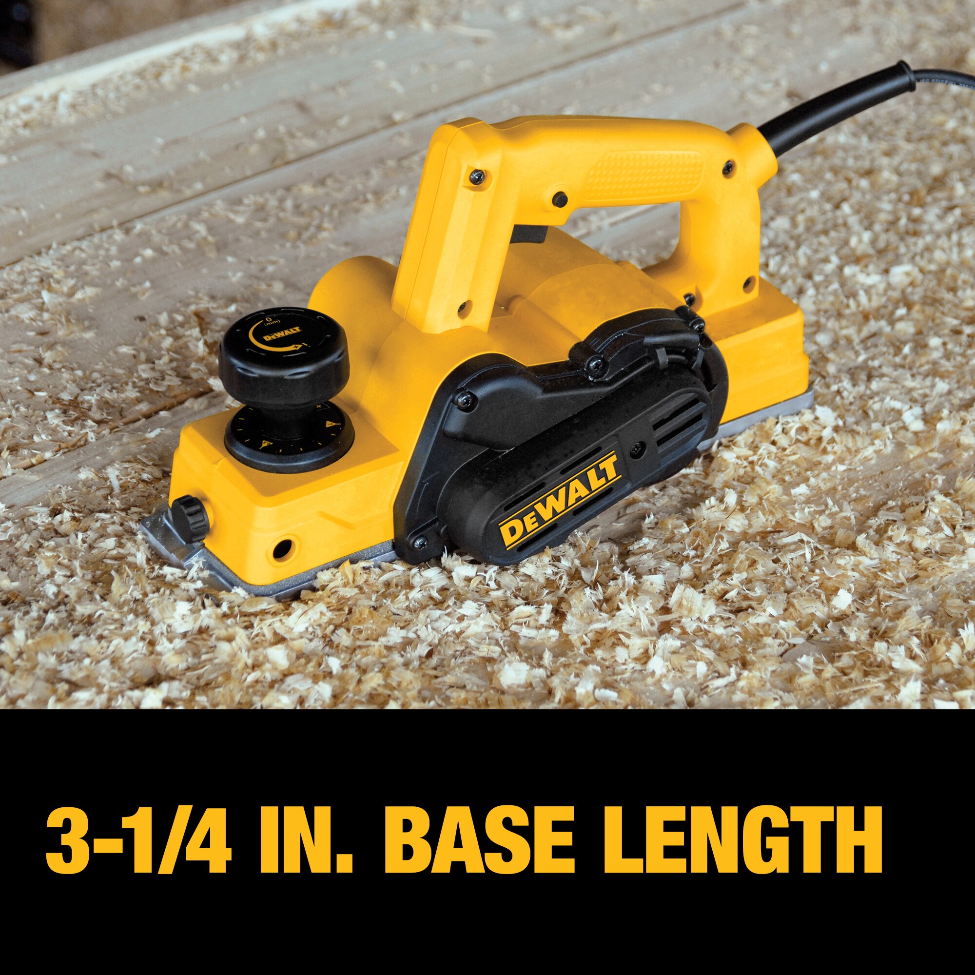 DEWALT 3.25-in W 5.5 -Amp Handheld Planer