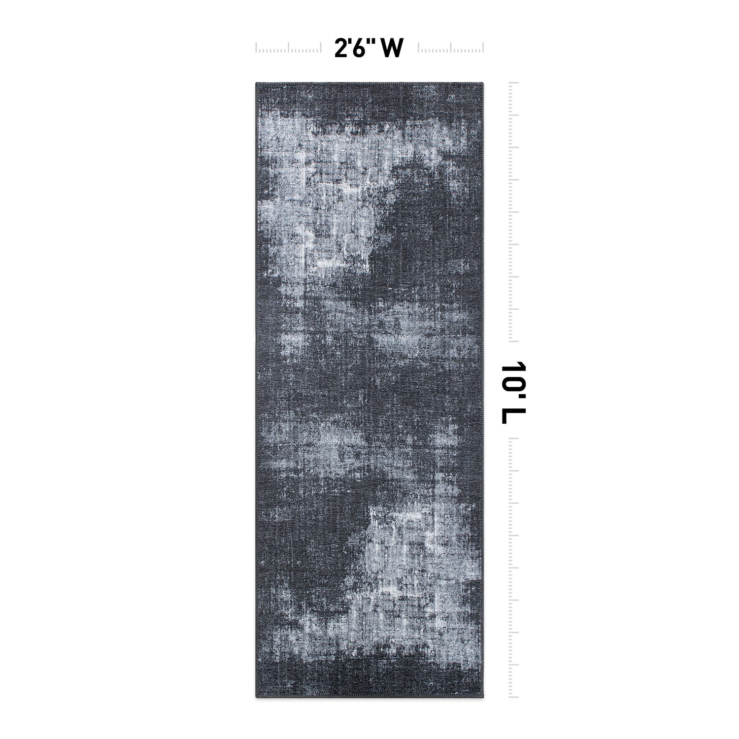 World Rug Gallery 5075DARKGRAY2X10 rugs - View #2