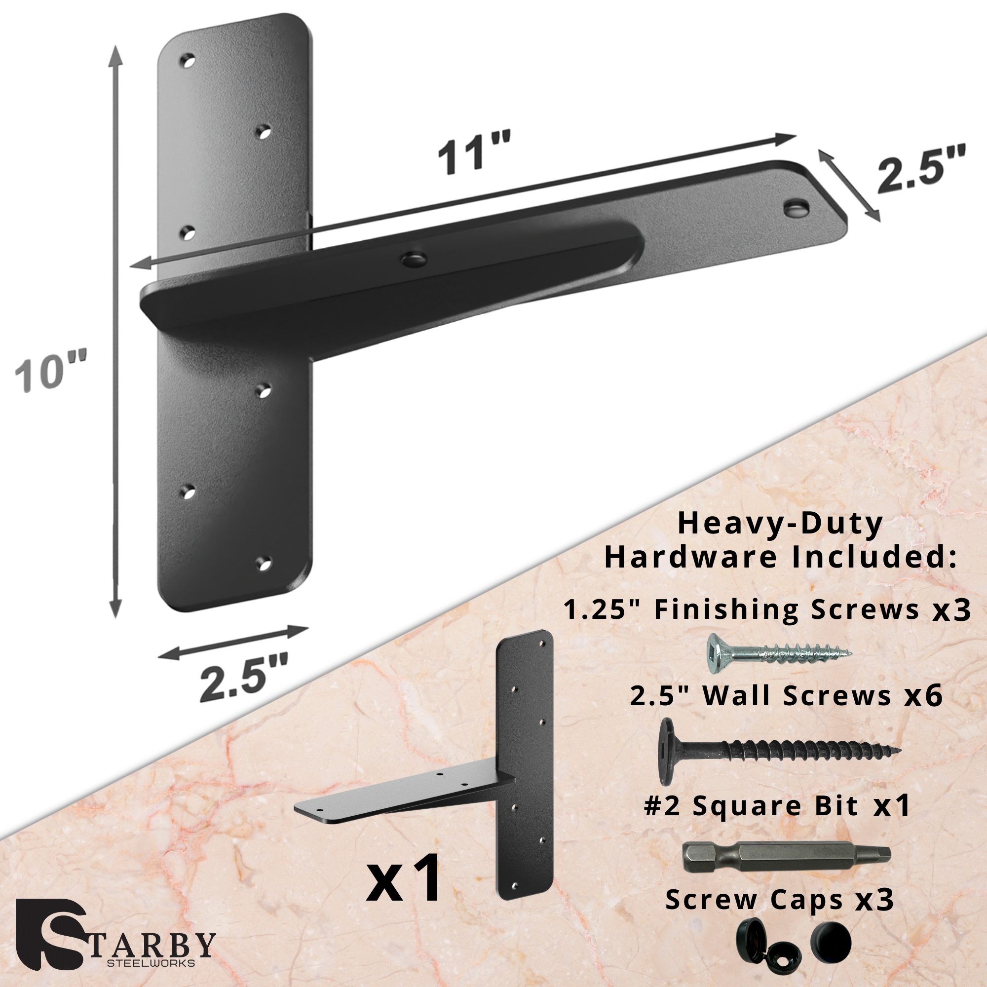 STARBY SB-GFLOAT-11 Shelving-Hardware - View #2