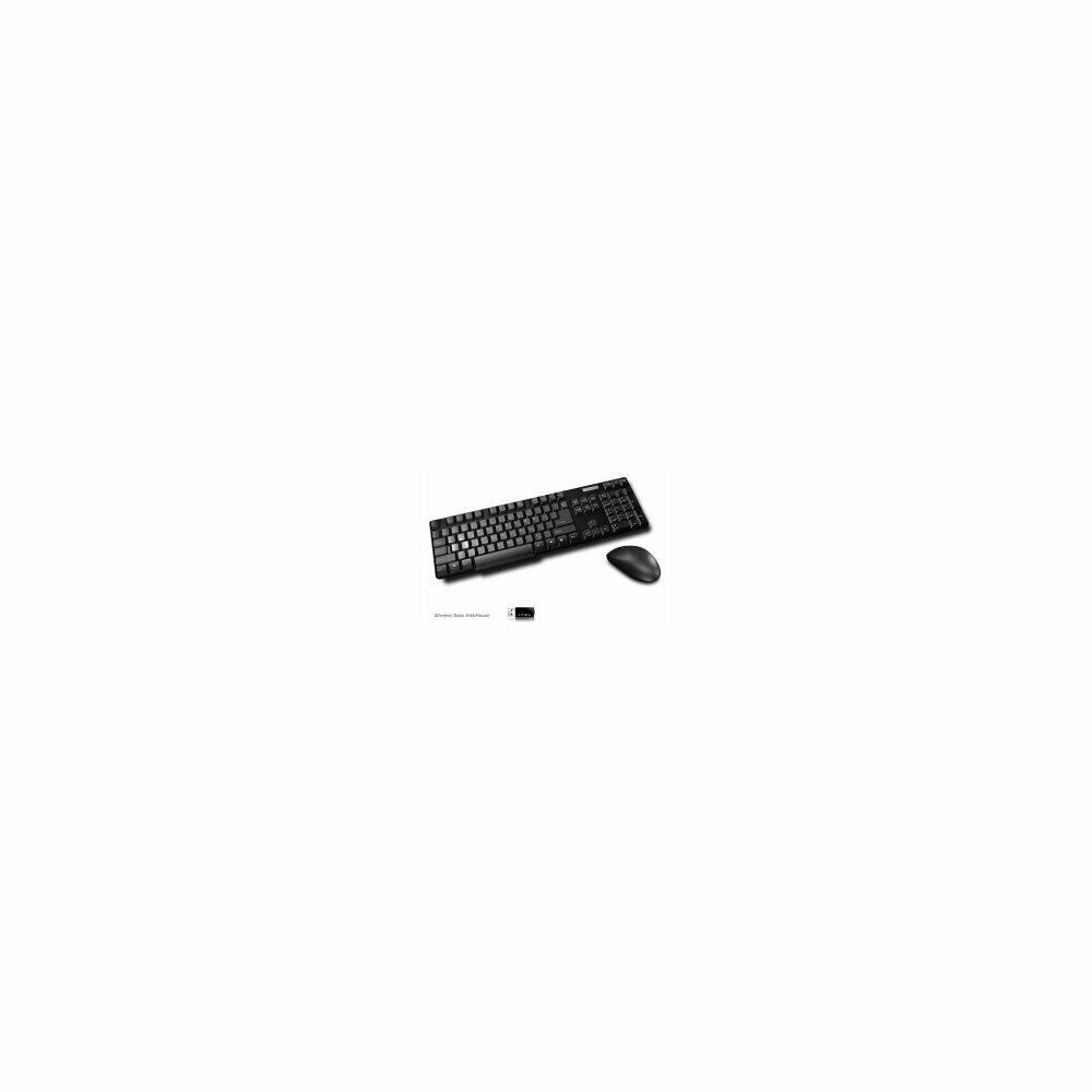  SED924 Inland 70119 Wireless 2.4GHz Optical Mouse Keyboard Combo Set